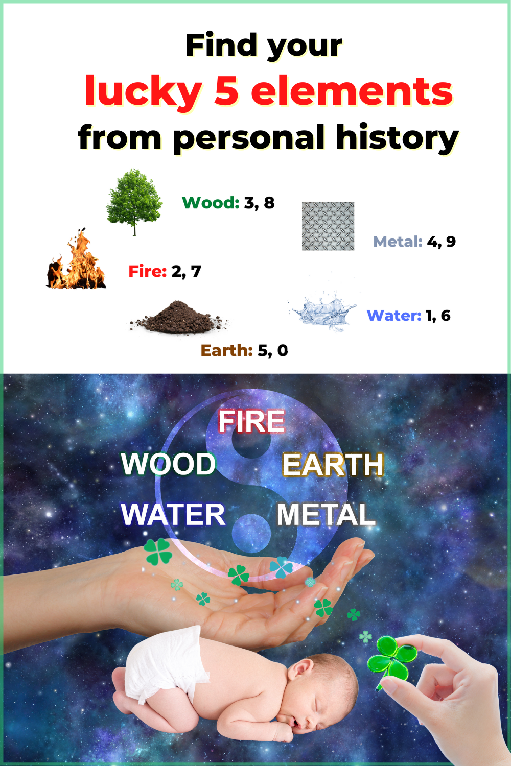 How to find your lucky 5 elements (and lucky colors or numbers) from ...