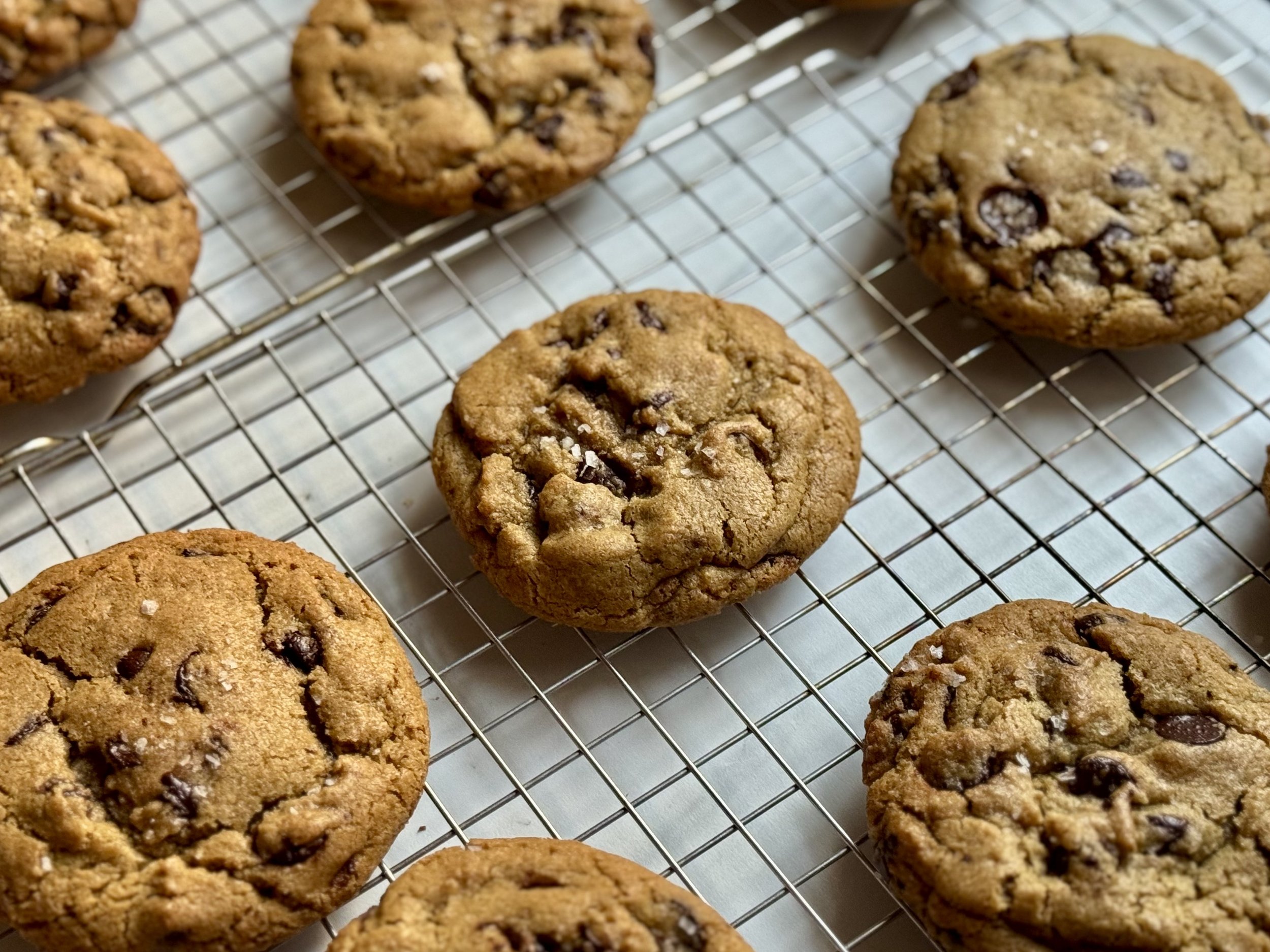 Espresso Dark Chocolate Chip Cookies