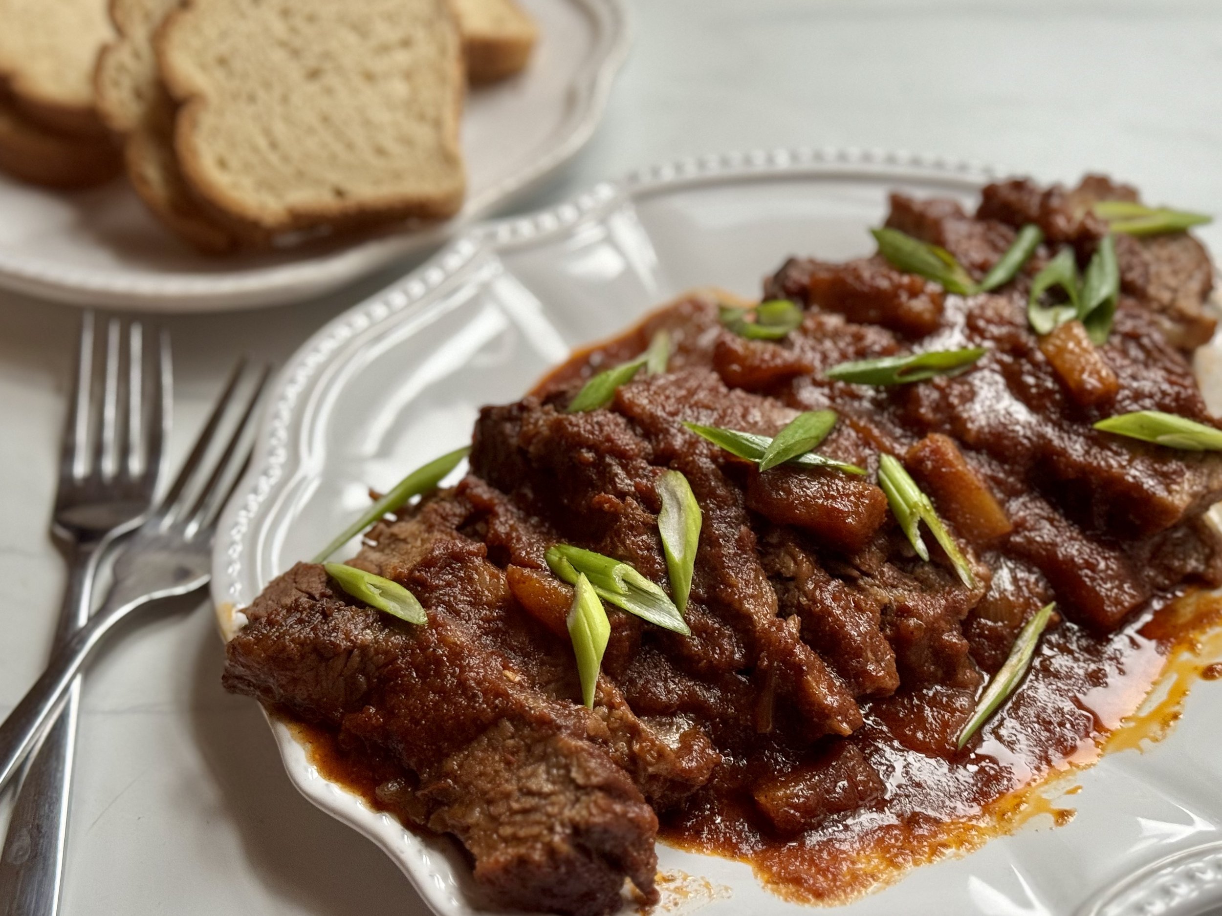 Sweet and Smoky Braised Brisket