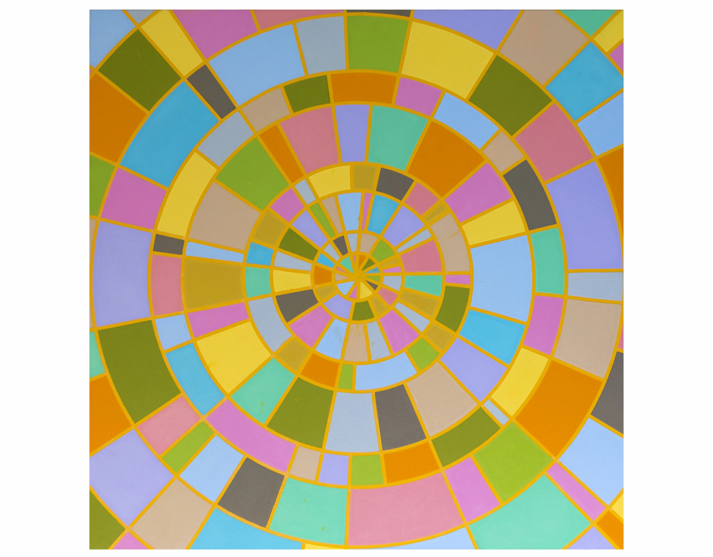 With the painting as a guide, I recreated the basic design in a CAD ( C omputer- A ided- D esign) program and started manipulating the 3-dimensional possibilities.