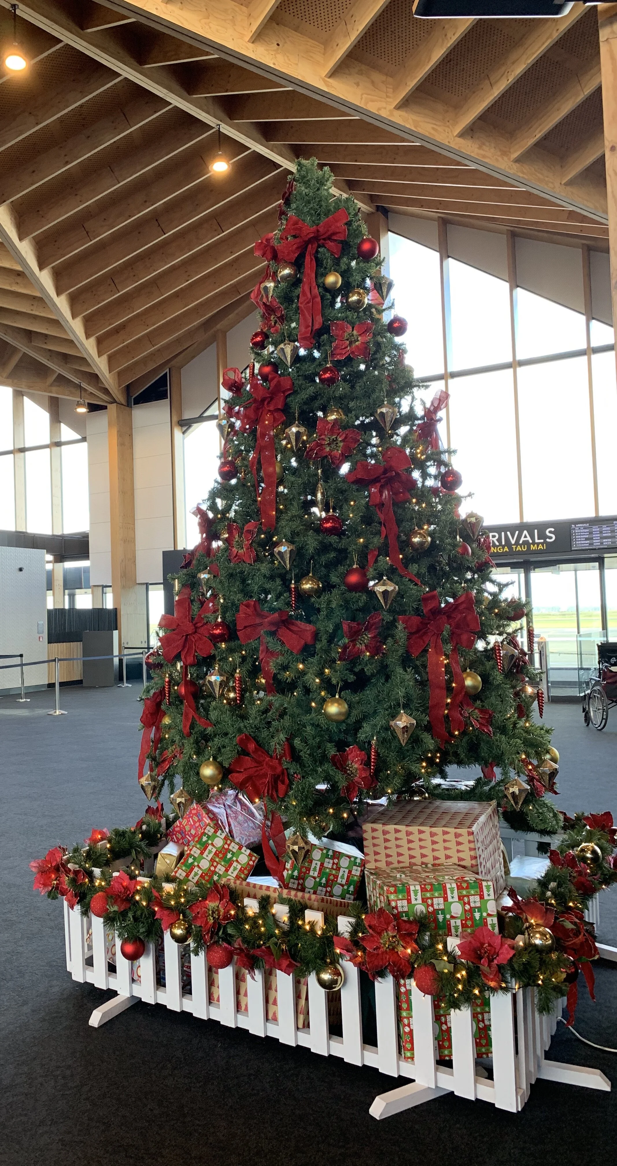 Nelson Airport Celebrating Christmas
