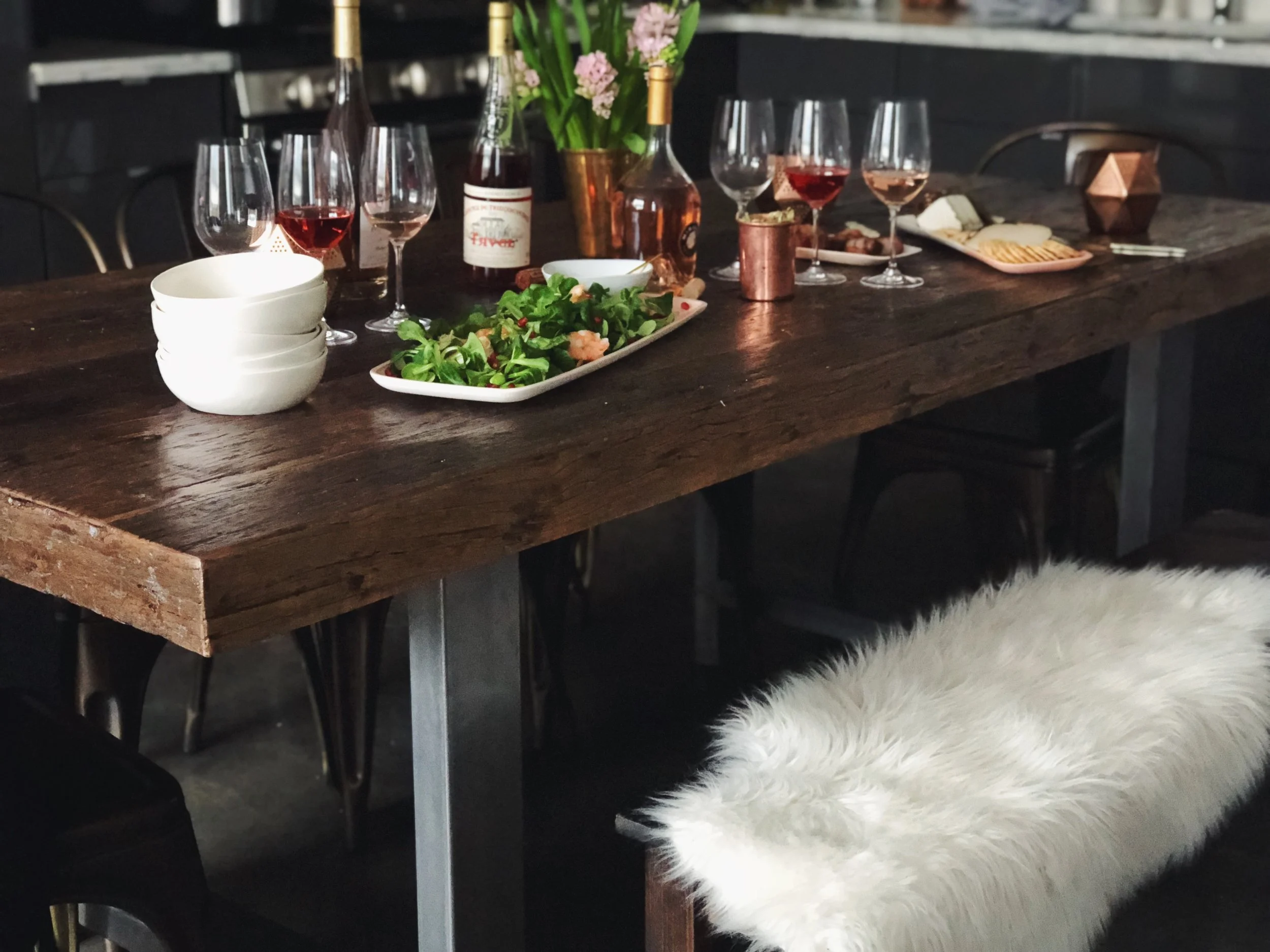 A Galentine's Day Rosé Tasting Party