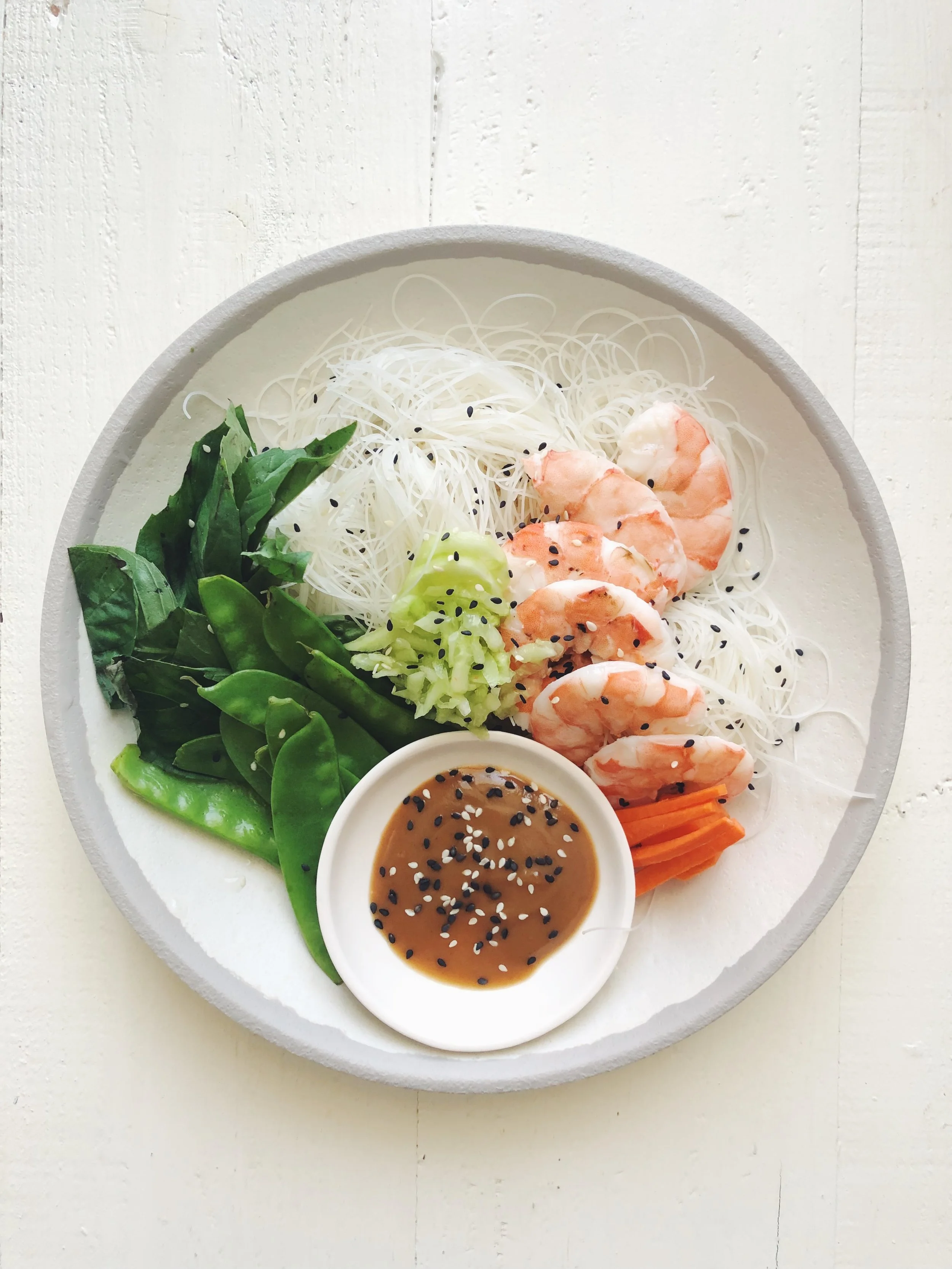 Spring Roll in a Bowl