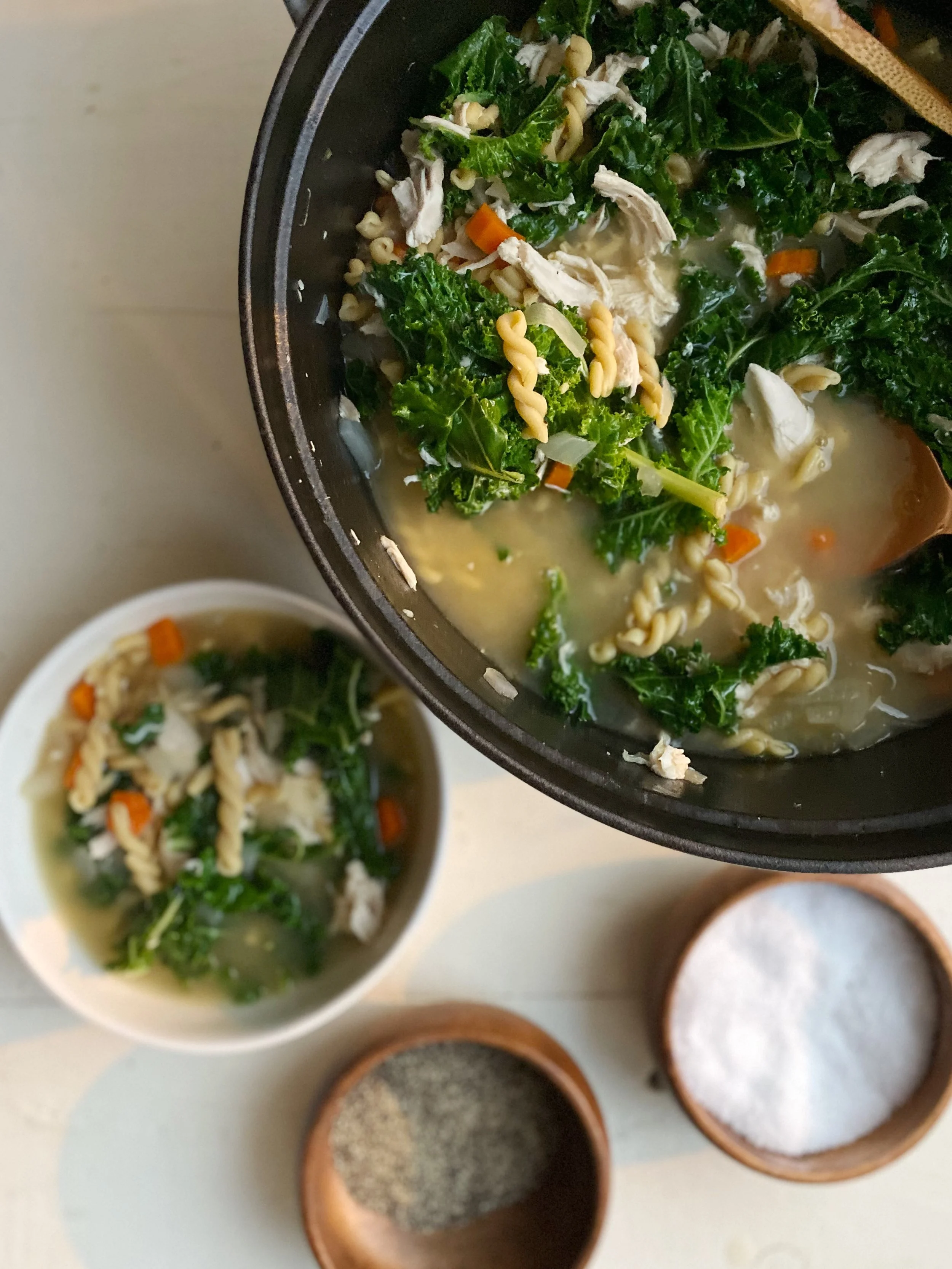 Protein Pasta Healthy-ish Chicken Noodle Soup