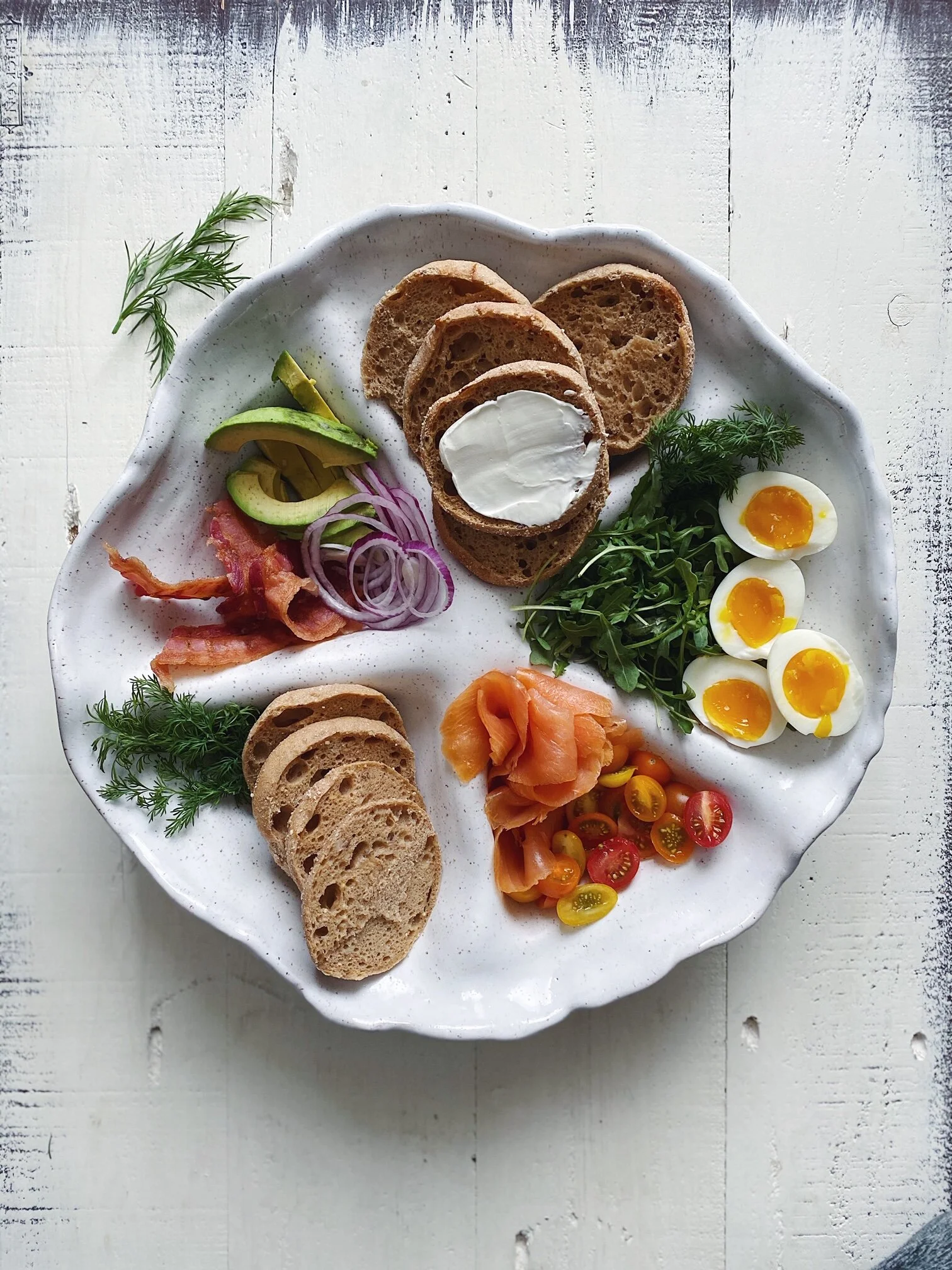 Build-Your-Own English Muffin Breakfast Sandwich Bar