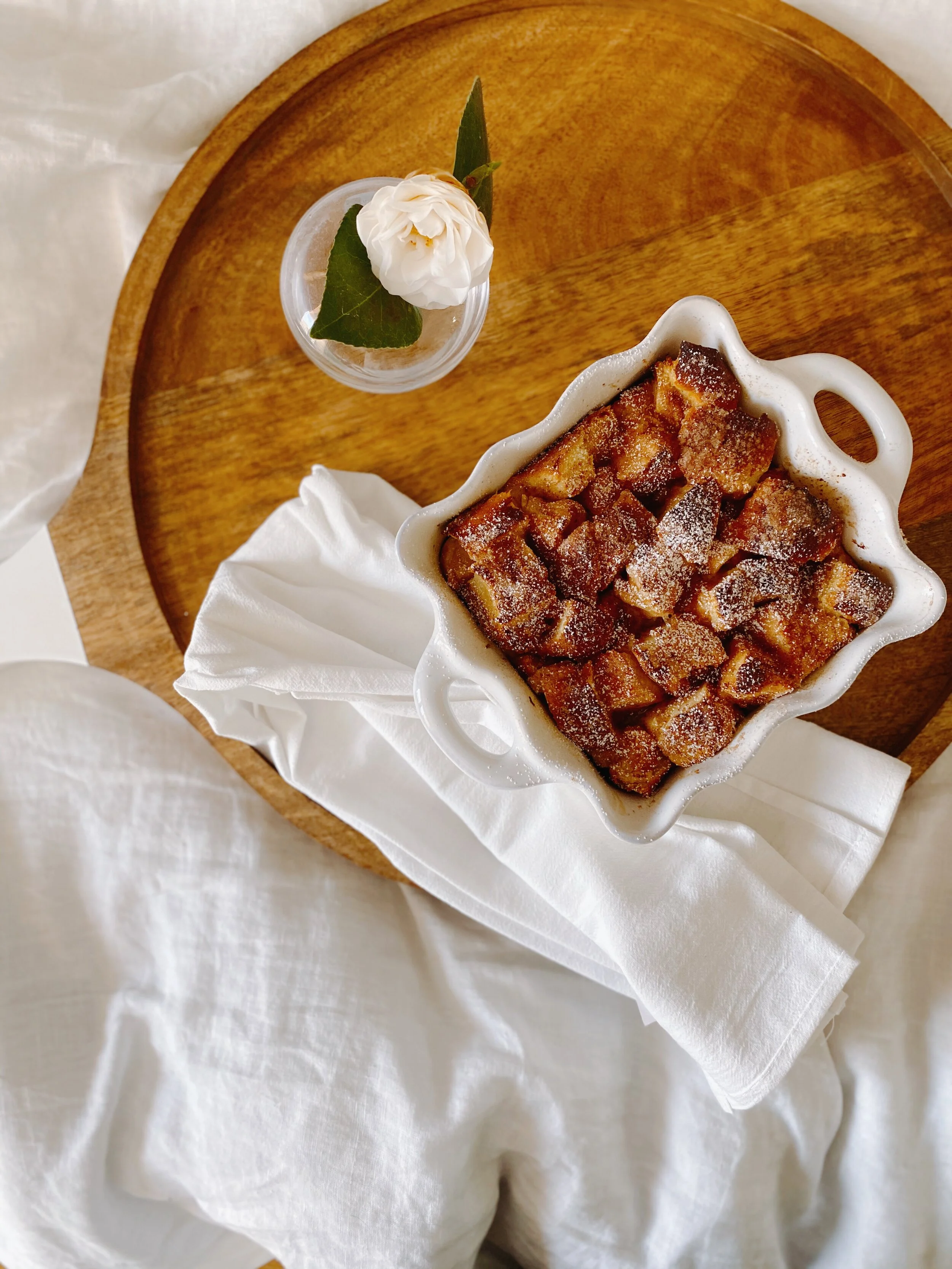 A Breakfast in Bed Mother's Day Gift + Baked French Toast Recipe