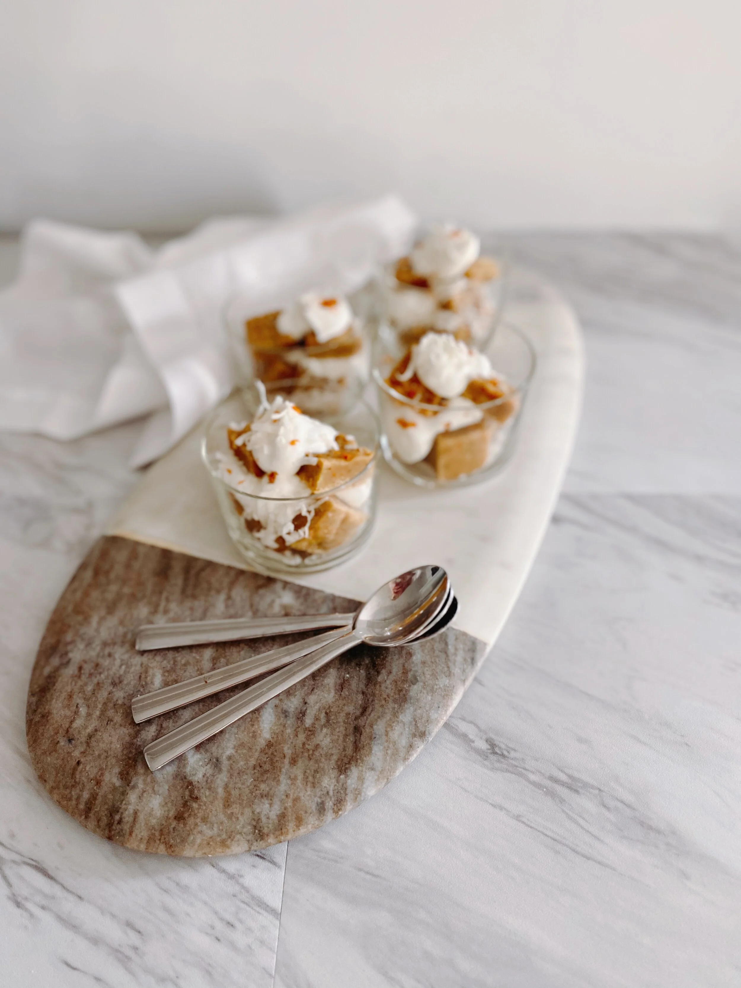 Carrot Cake Banana Bread Brunch Trifle