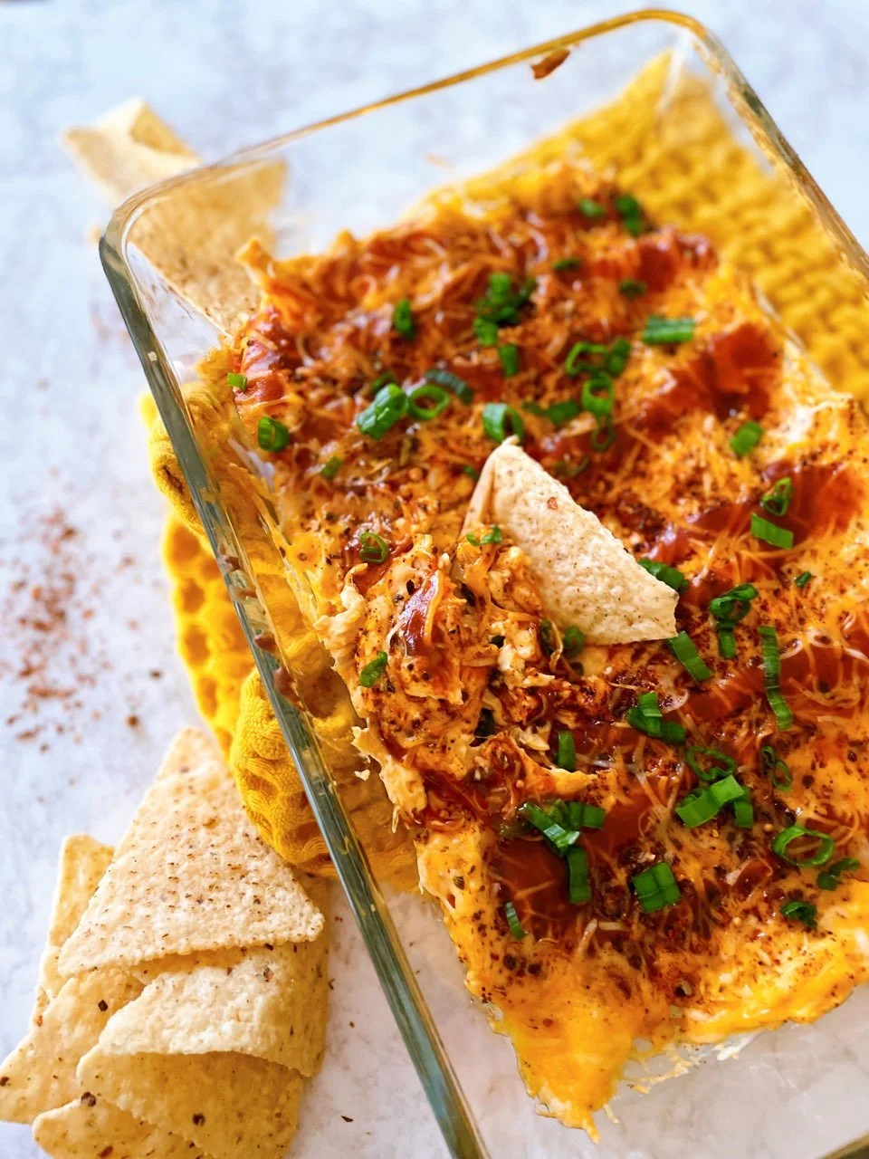 Housewarming Barbecue Chicken Dip