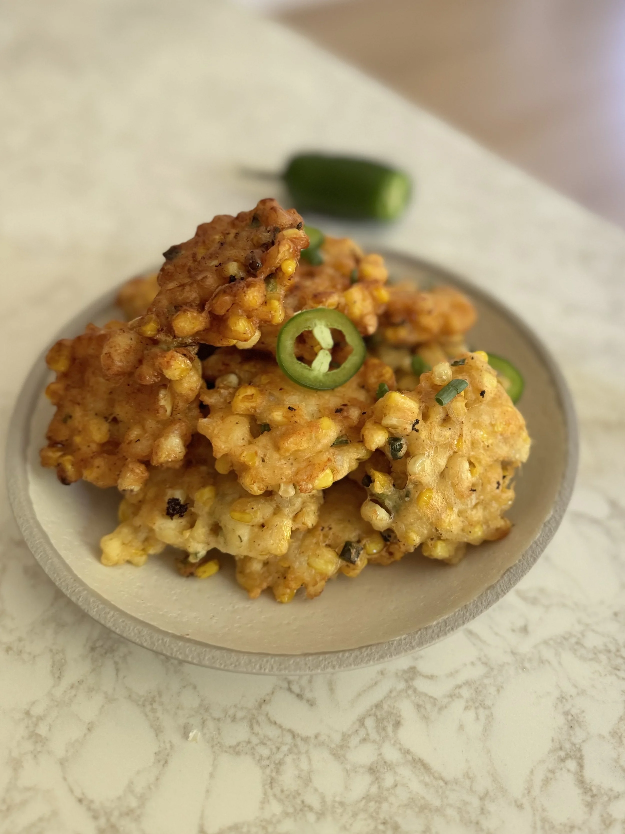 Catfish Corn Fritters