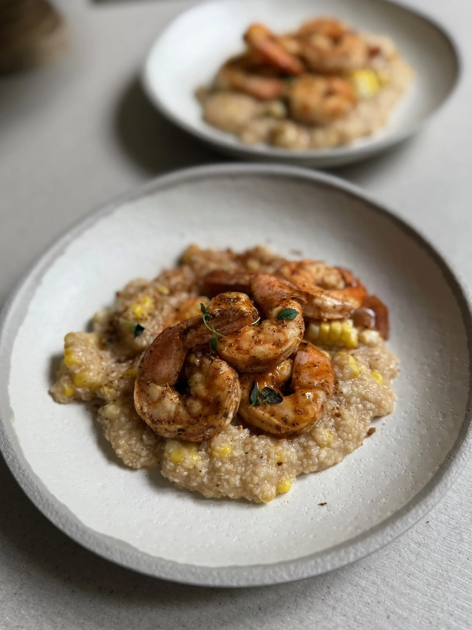 Memphis BBQ Shrimp & Grits
