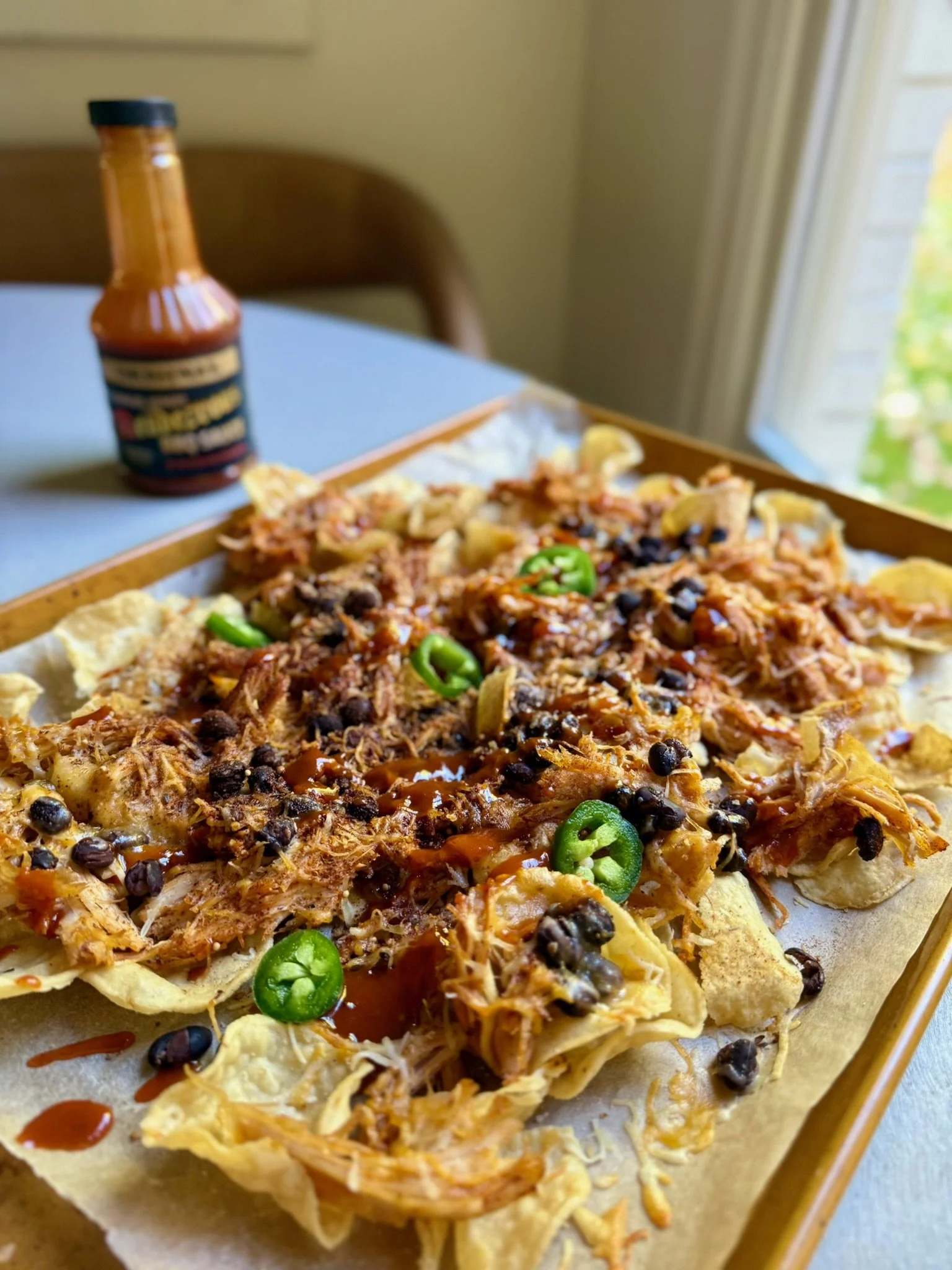 Leftover Thanksgiving Turkey Nachos