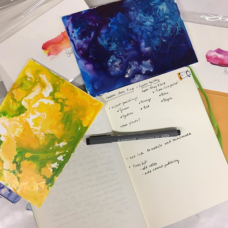 I've been there...planning for shows, updating social media, writing, painting...and I can help you get where you want to be in your creative business.