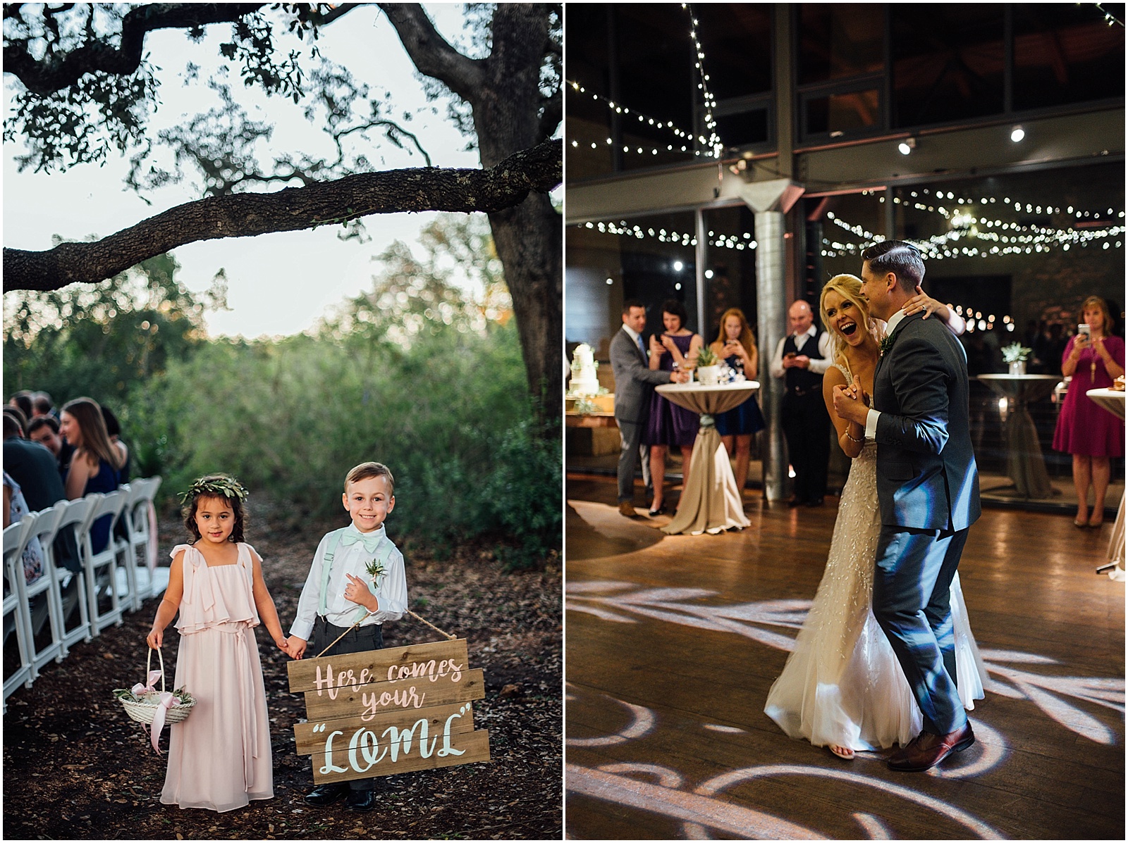 First Dance at Lady Bird Johnson Wildflower Center Austin Texas Wedding