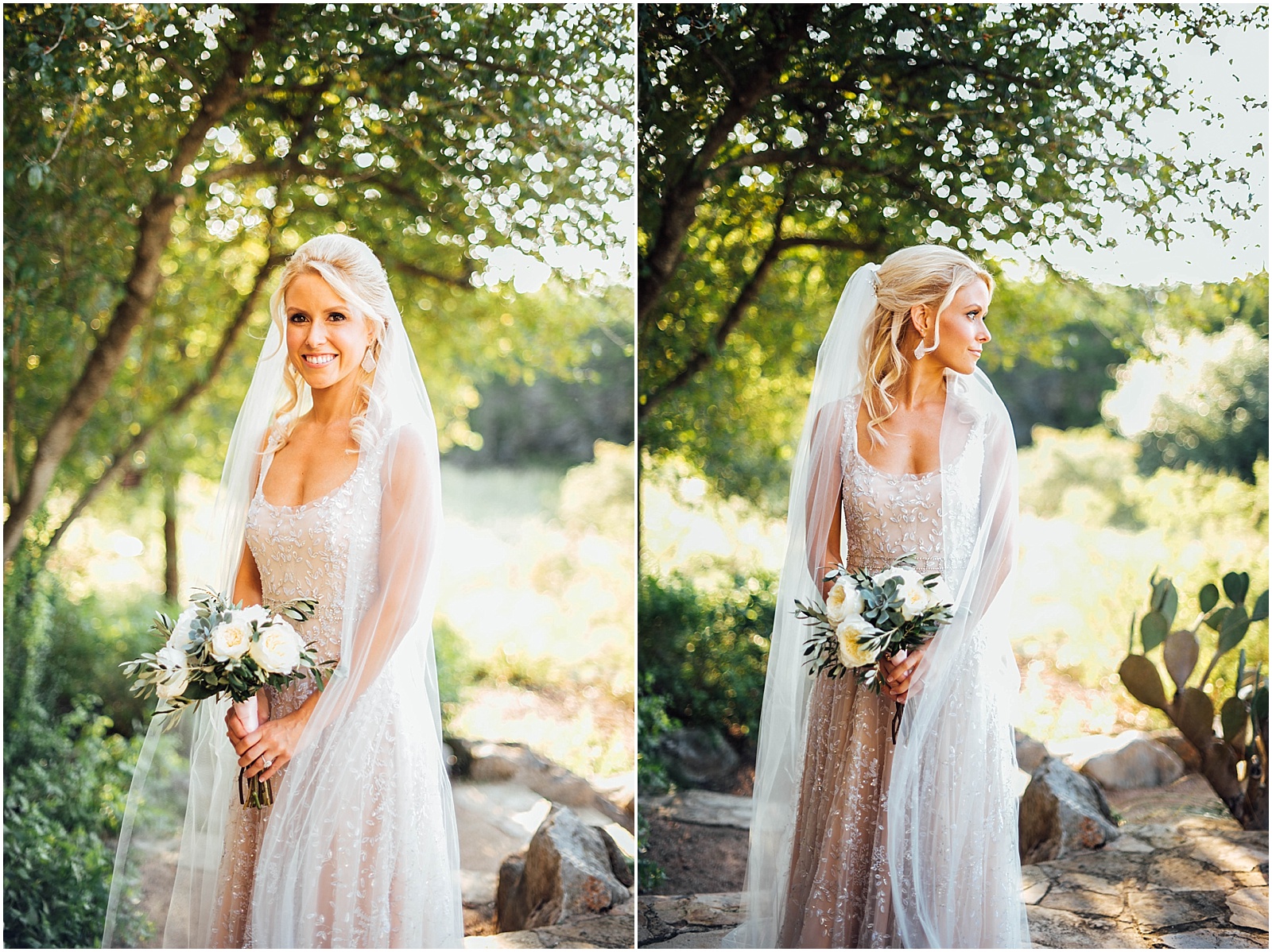 Bridal Portraits Blush Pink Bridal Details at Lady Bird Johnson Wildflower Center Austin Texas Wedding