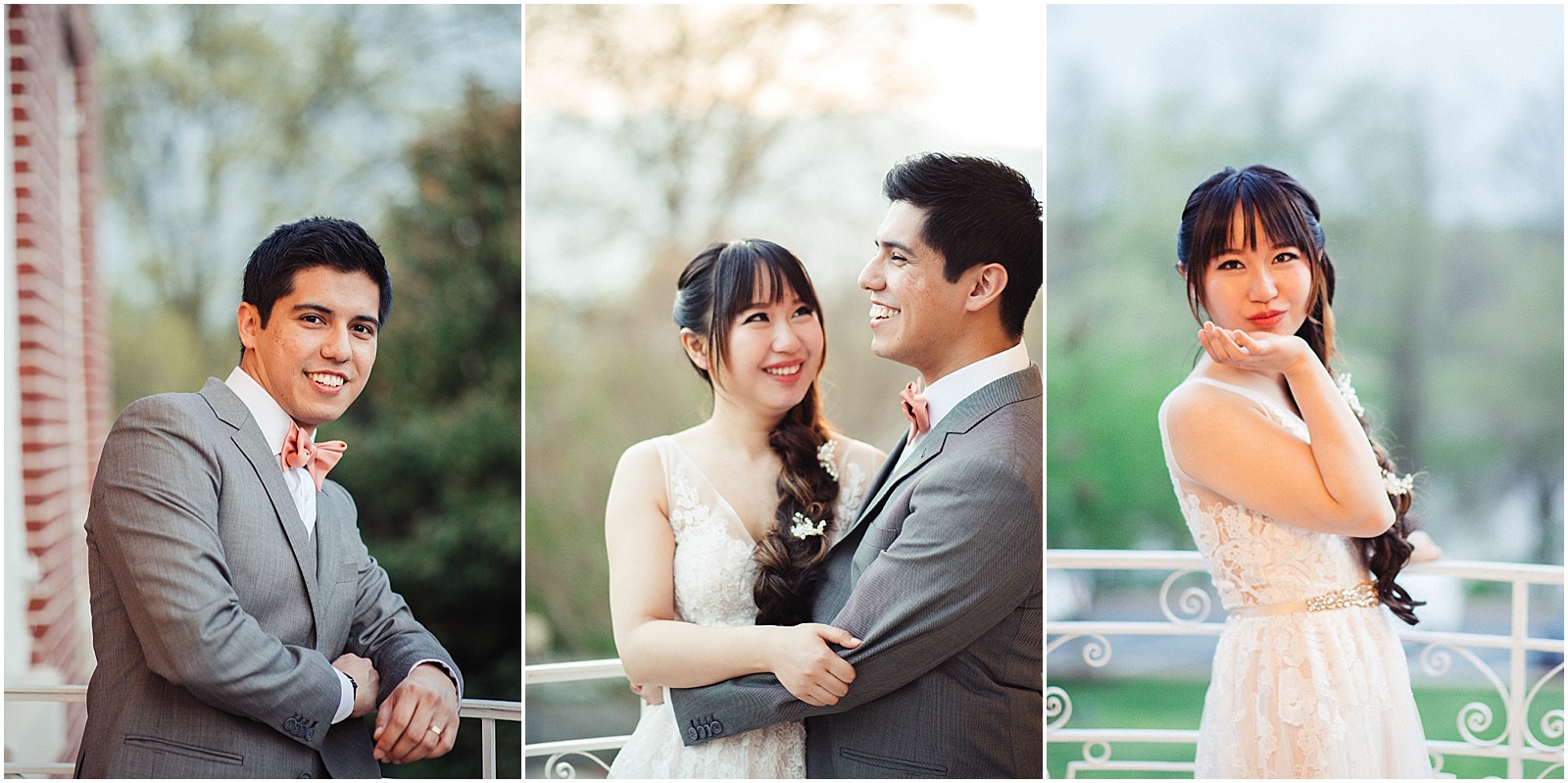 bridal and groom portraits at kentlands mansion 