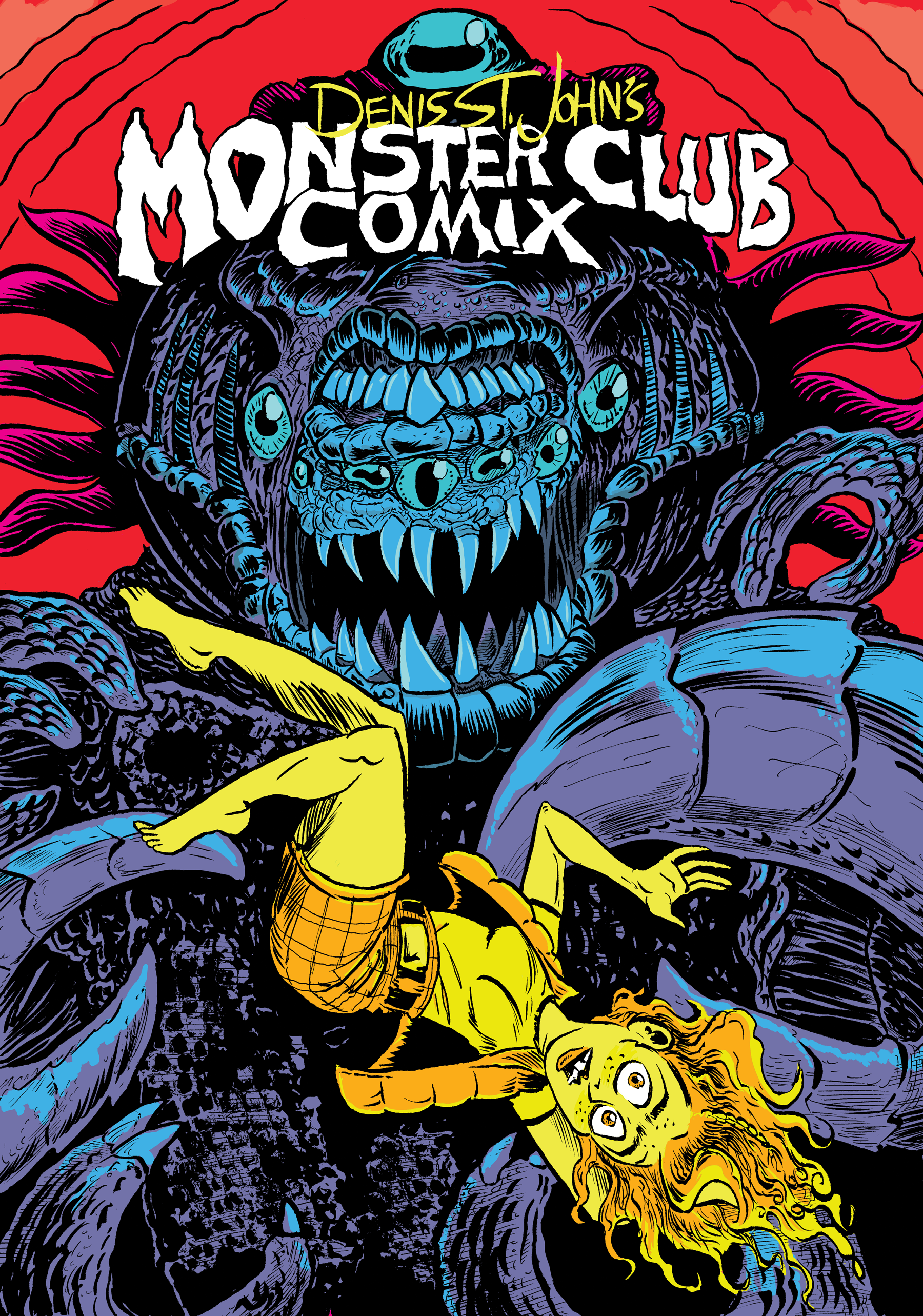Denis St. John’s Monster Club Comix! 20 pages of mysterious monster short stories! 10 dollars!