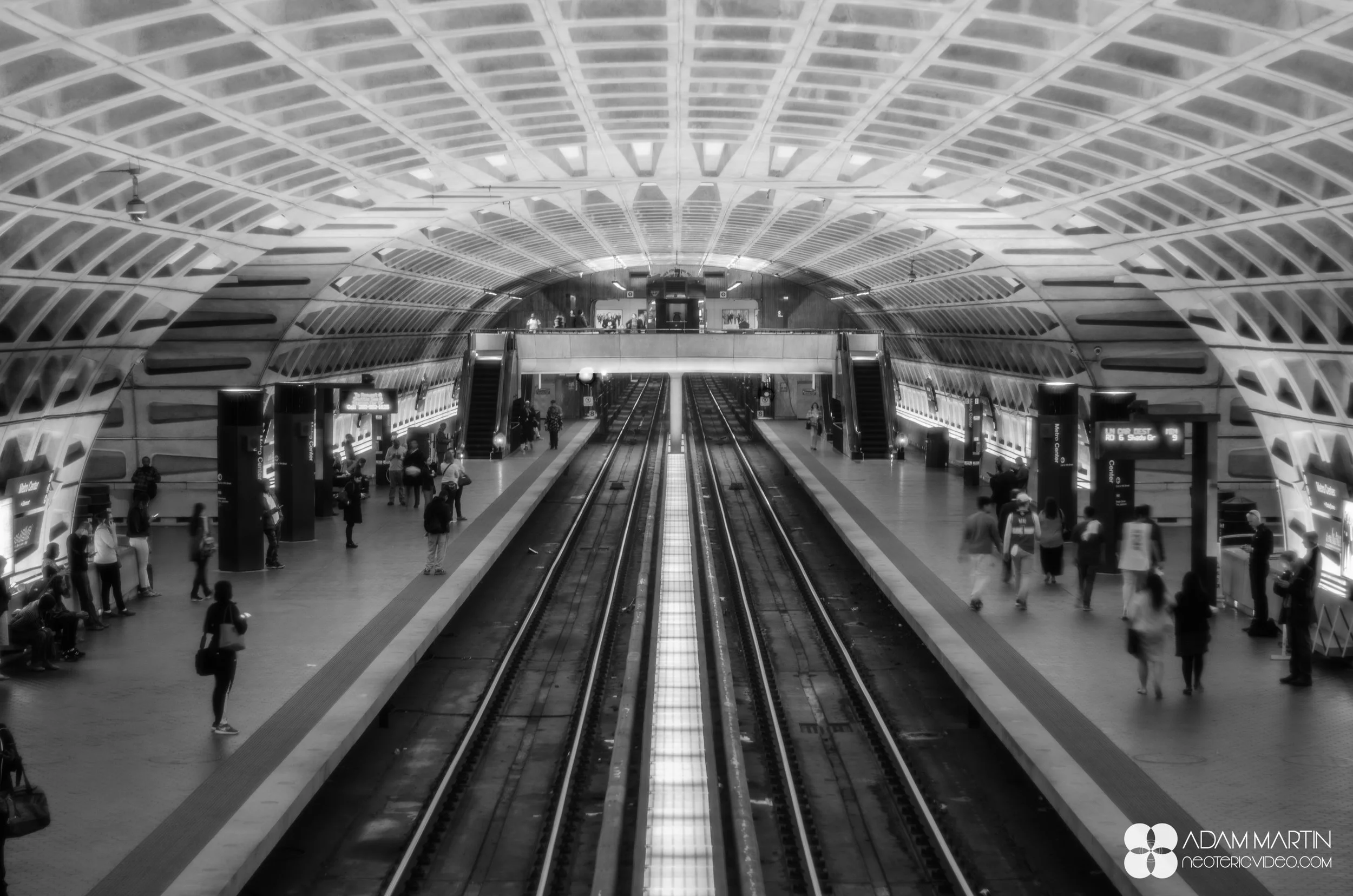 Washington D.C. Metro Center - Acrylic Print