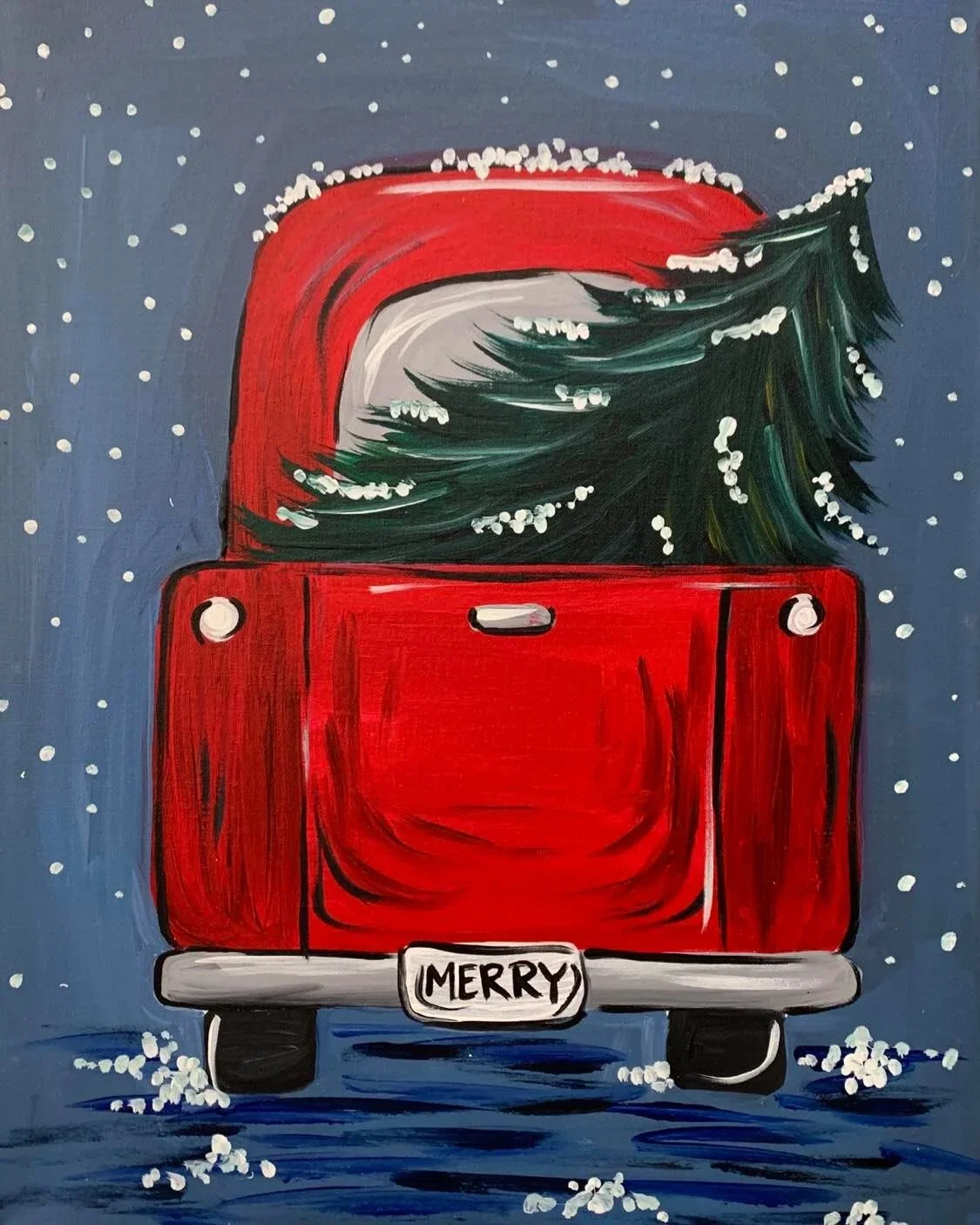 Christmas Truck at Capricious (Newberry)