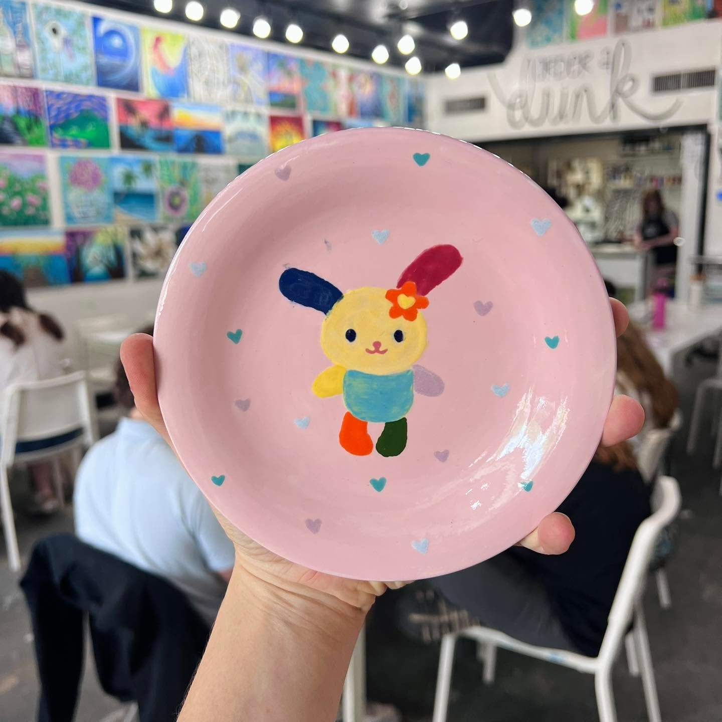 We are ready for summer!! Open 7 days a week June-July, rain or shine ☔️🌞
Whether it&rsquo;s too hot, too wet, or you&rsquo;re just too tired to clean up one more activity at home, pottery painting is a great way for kids &amp; adults to spend the a