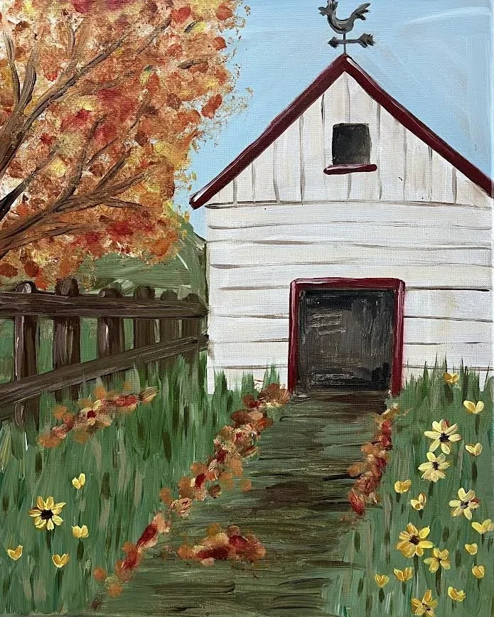Fall Barn at Haile