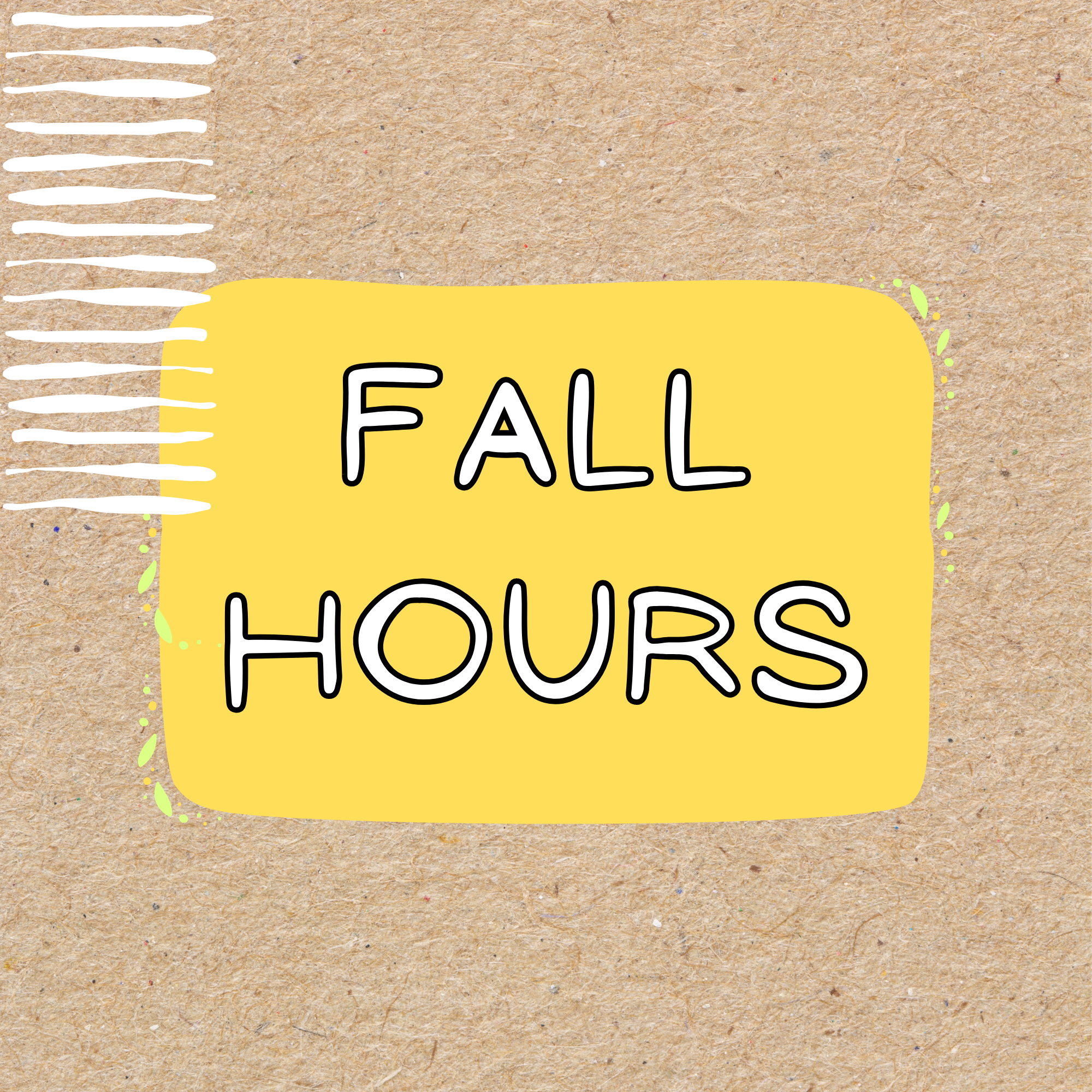 Fall Hours Start