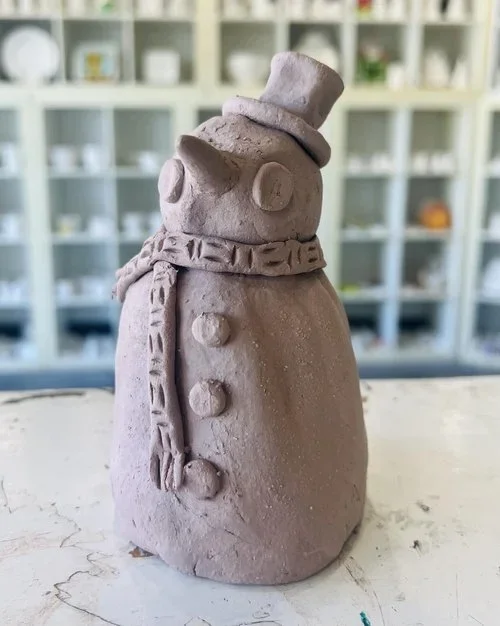 Clay Day: Snowman 11/12/25 6:30-8:30pm