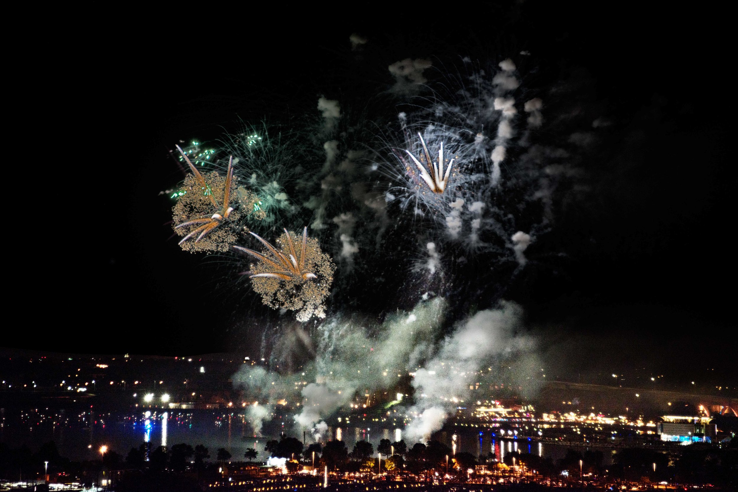 1st place . - Fireworks - Phyllis Bankier