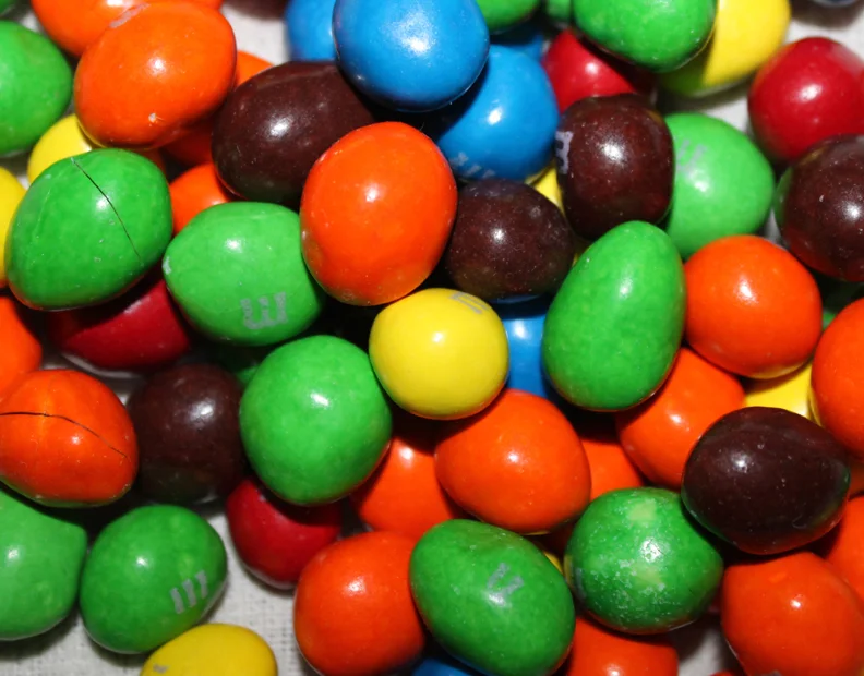 M&M Chocolate Covered Peanuts - Brian Chart