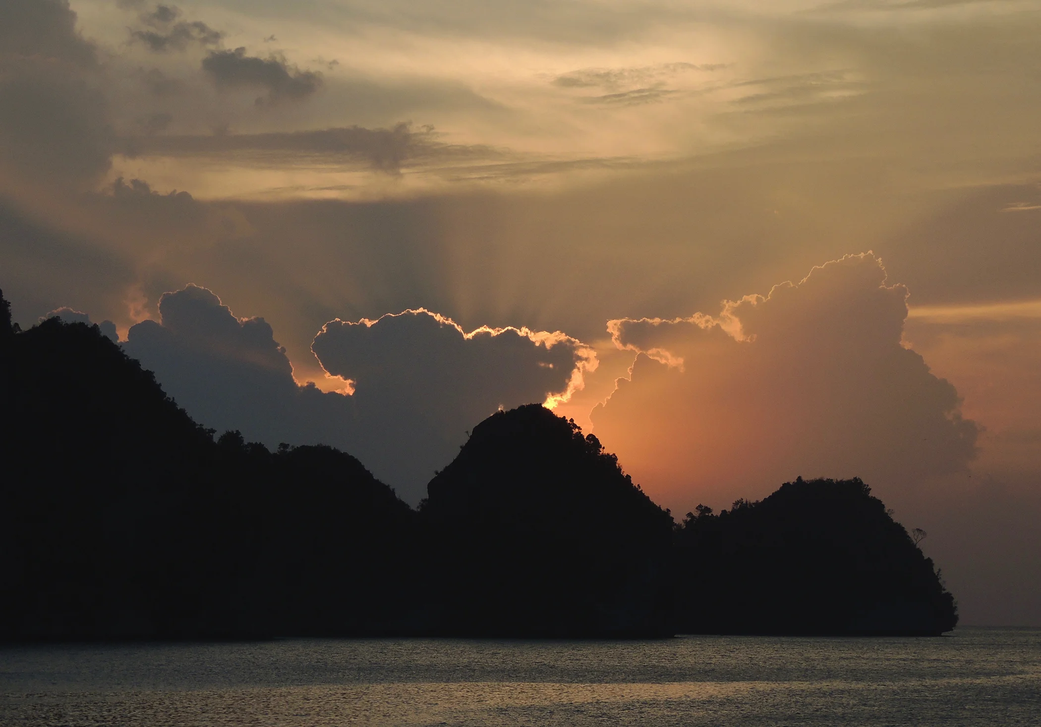 1st place - Clouds in Raja Ampat - Kathy Smith