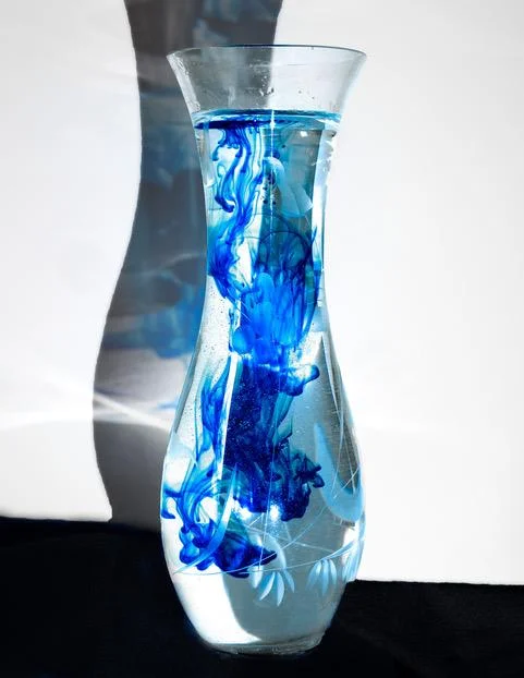 Blue Swirls - Diane Rychlinski