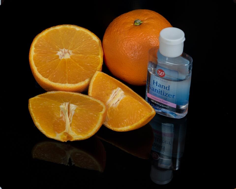 Oranges and Hand Sanitizer -Diana Duffey