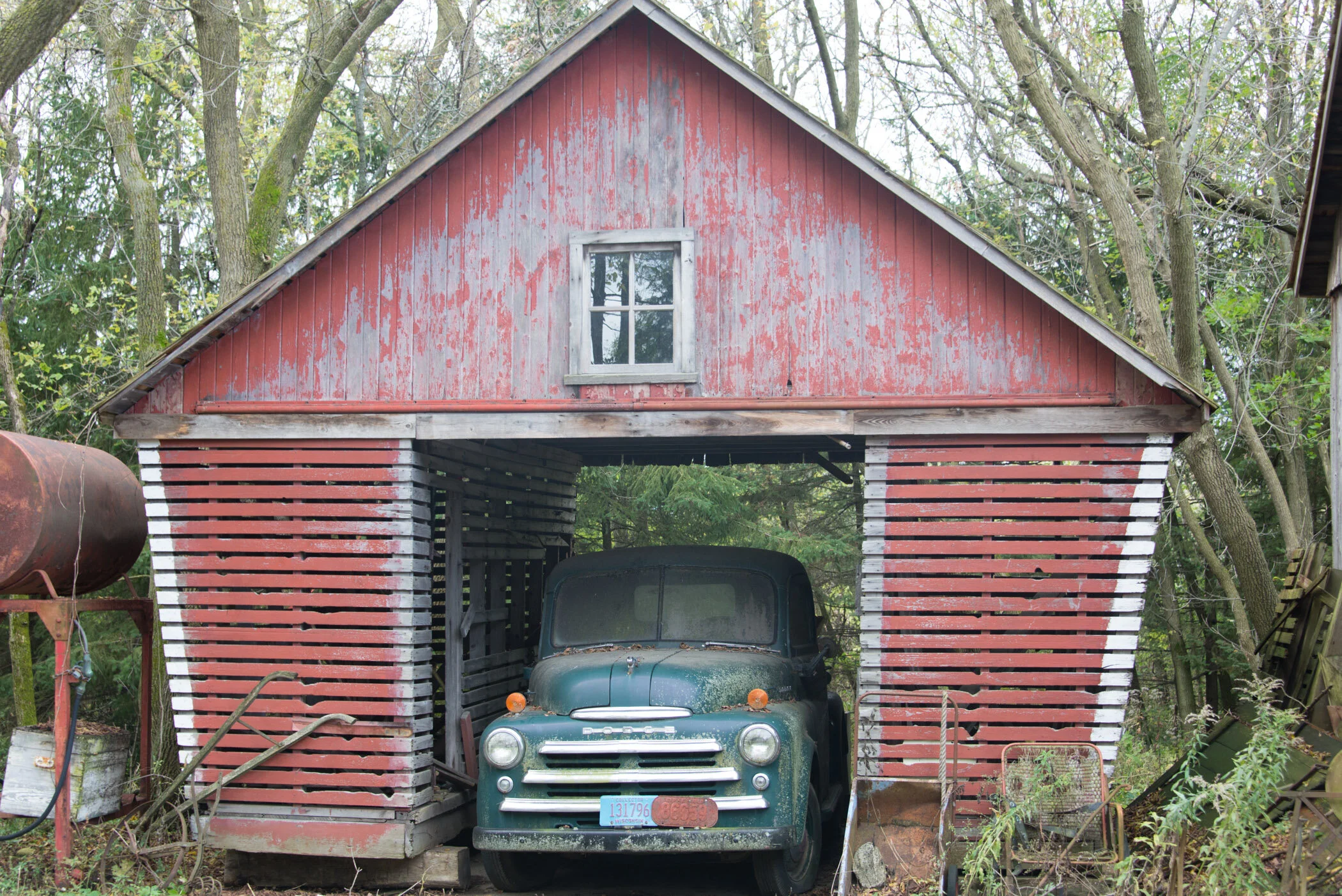 Old Garage - Phyllis Bankier