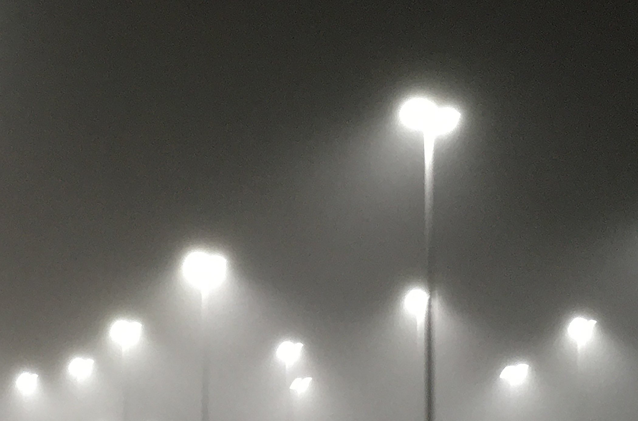 Parking Lot Fog - Audrey Waitkus