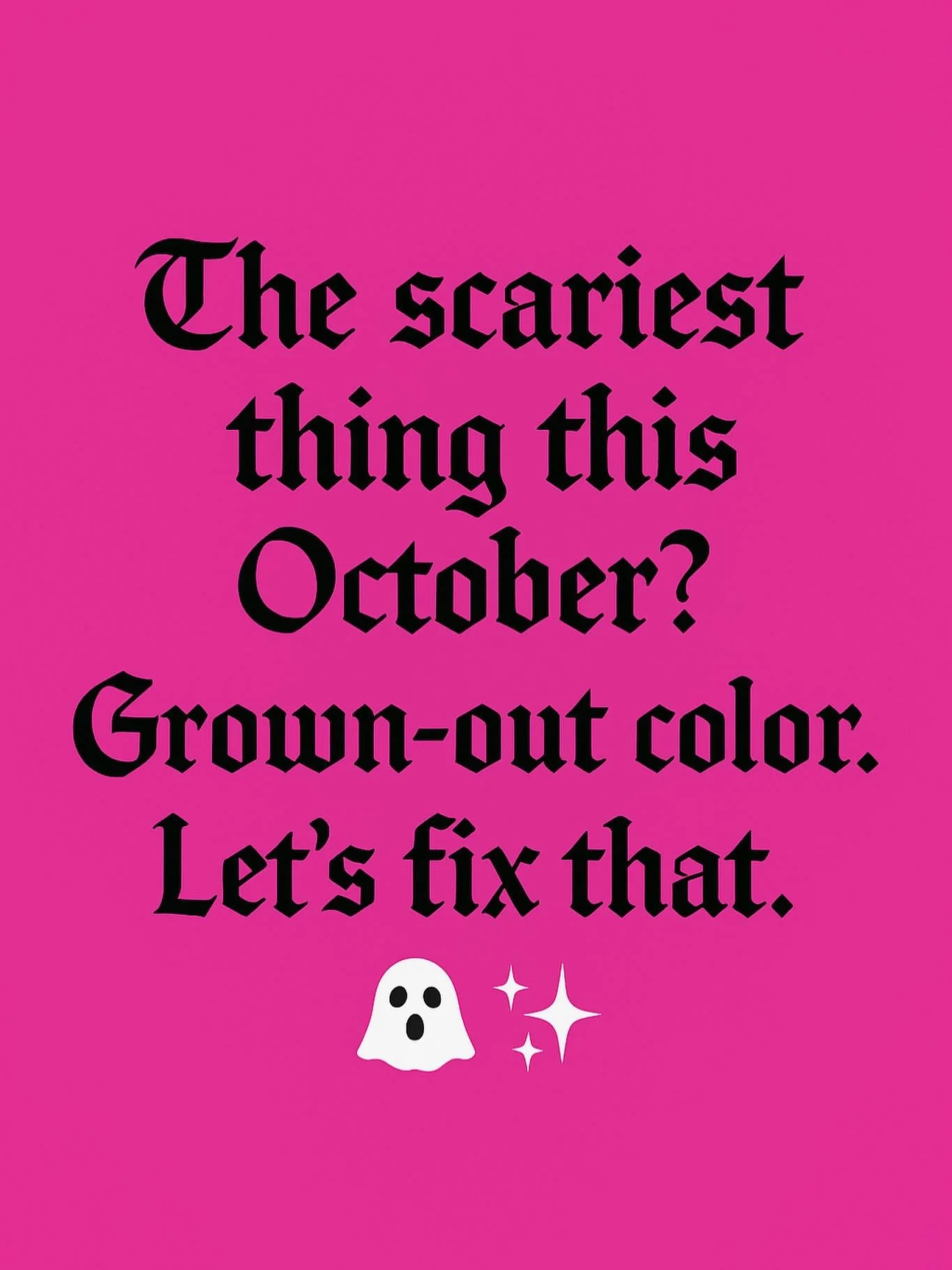 Booooooooooook now before it&rsquo;s too late! See what we did there? 👻

#cthair #ctsalon #ctstylist #cthairstylist #ct #berlinct #balayage #ctbalayage