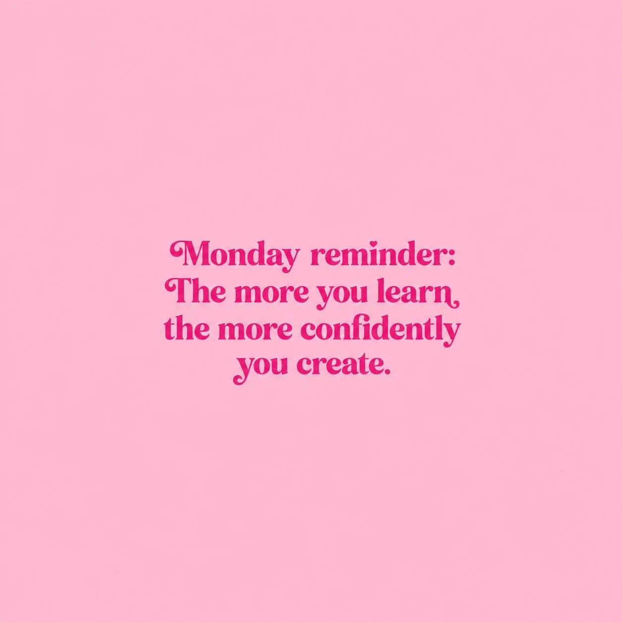 When life hands you unexpected obstacles, you can either stand still or keep moving forward.

While we wait for the final steps of our salon renovation, we&rsquo;ve been using our Mondays to invest in education, sharpen our skills, and prepare for an