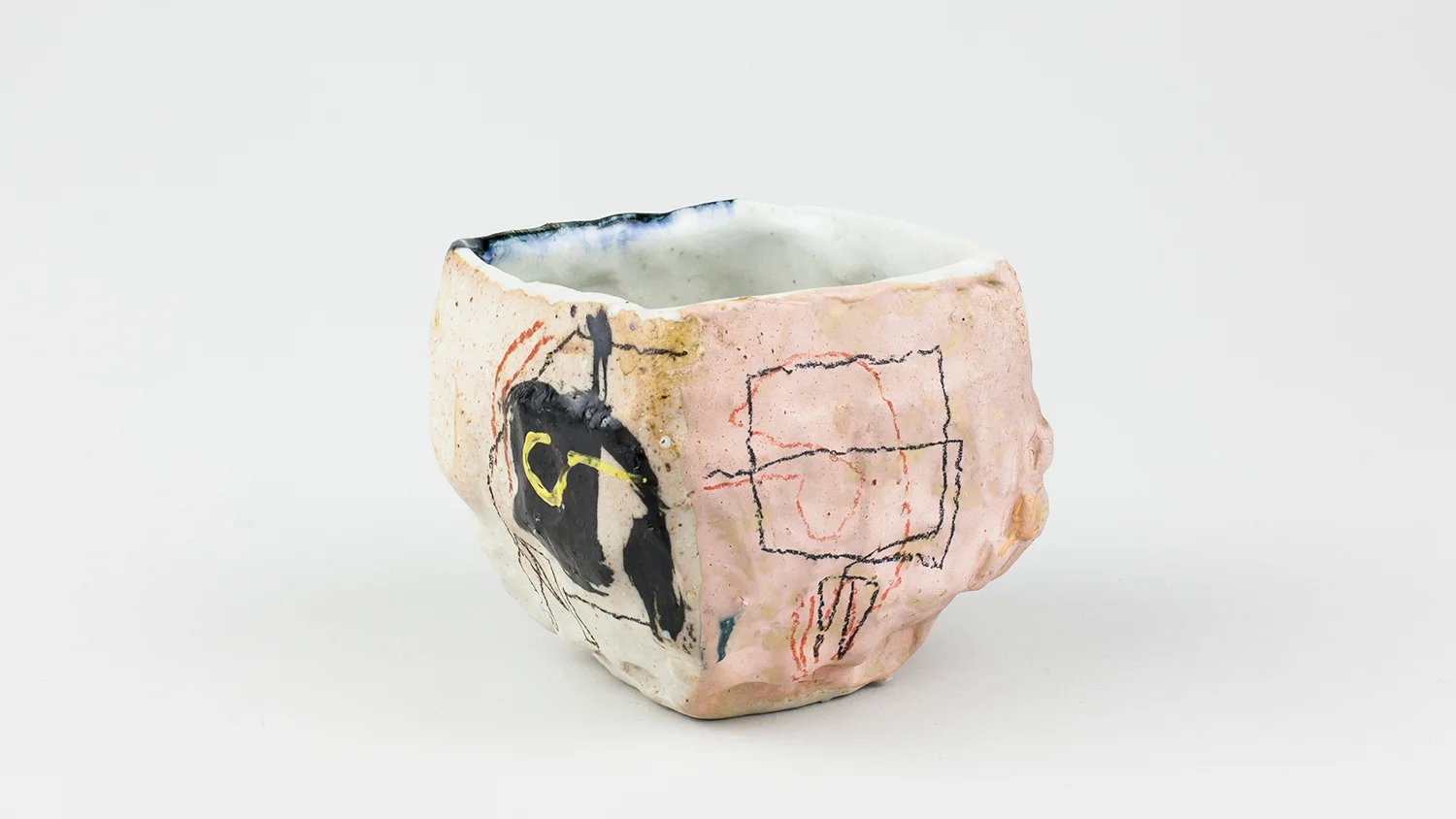 PROXY_Cup (JJ PEET) . Porcelain. 4” x 3.5” x 3.5”. 2016.
