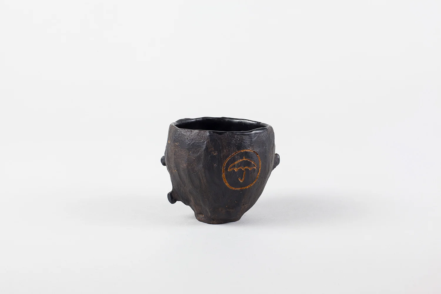 PROXY_Cup (Oksana) . Stoneware. 3” x 2.5” x 2.5”.