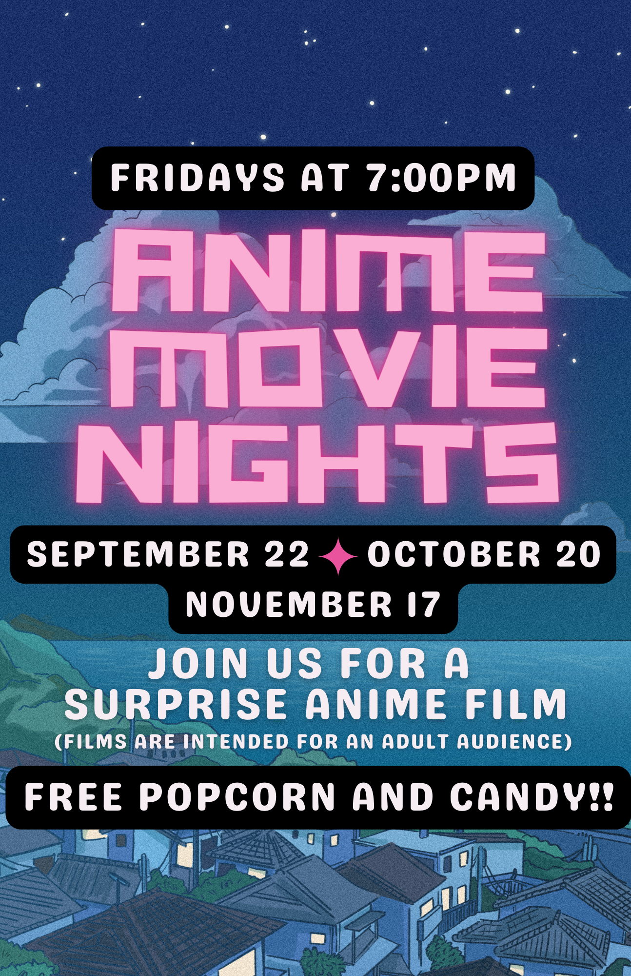 Anime Movie Night — Redemption Rock Brewing Co.