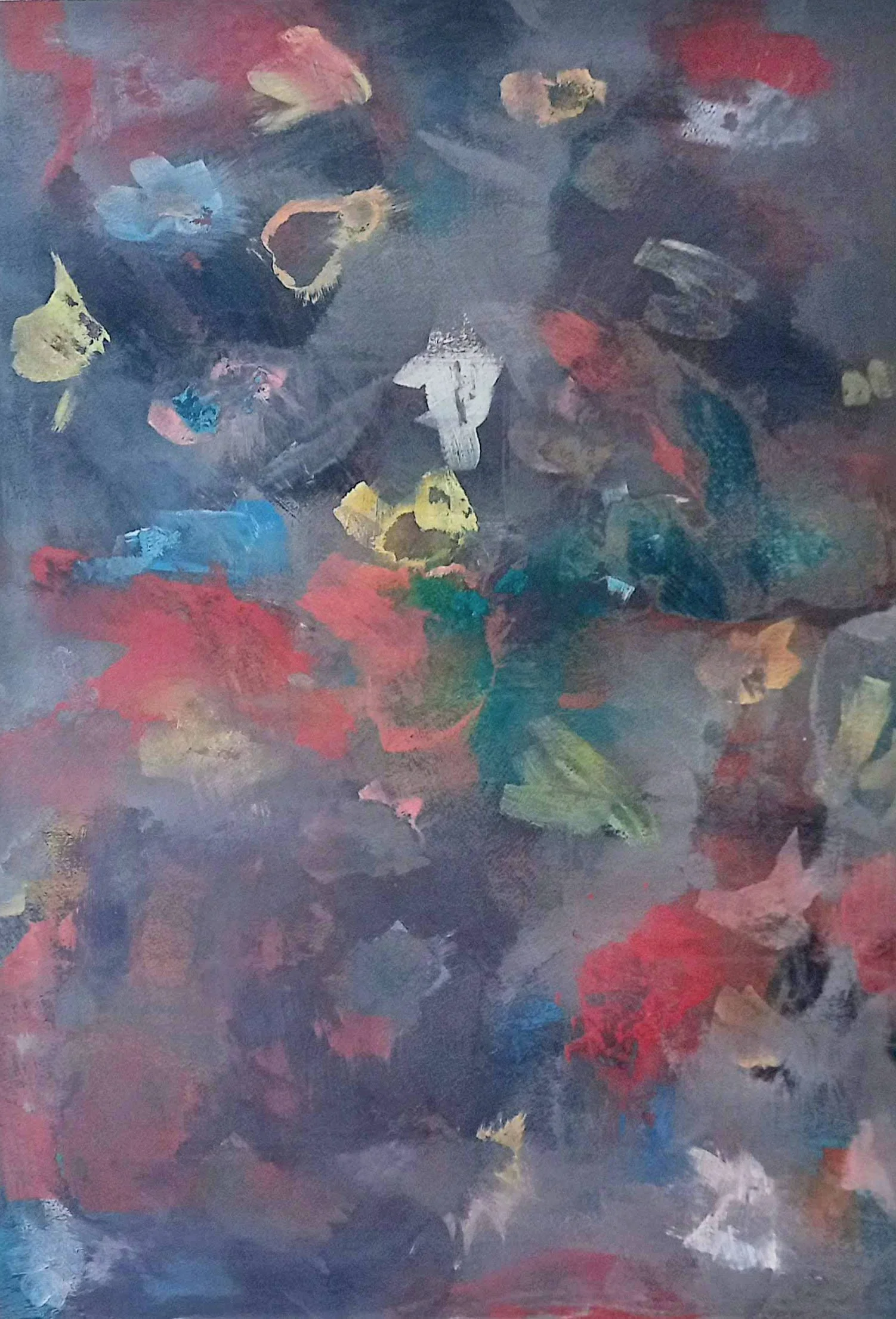 “Special Places I”, 2025, Acrylic on Paper, 765mm x 560