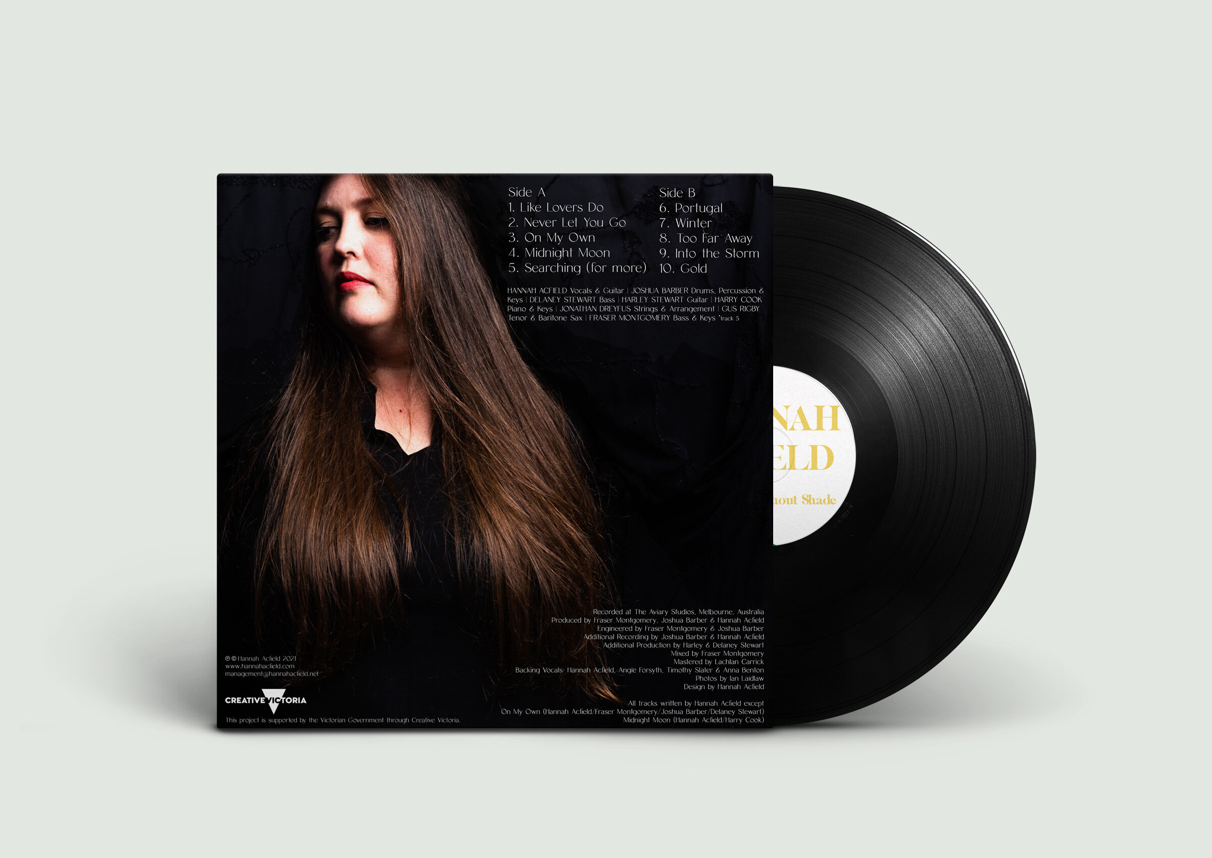 NO LIGHT WITHOUT SHADE VINYL — Hannah Acfield