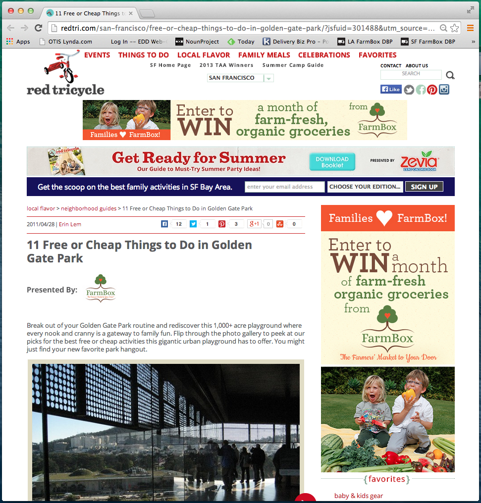 Red Tricycle Facebook Contest