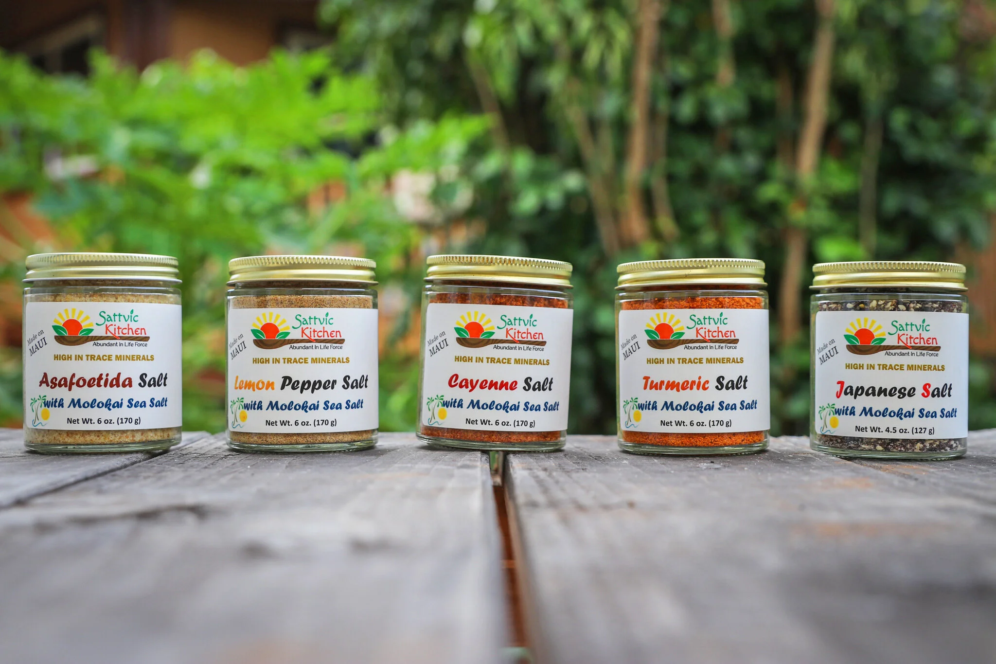 Spiced Molokai Sea Salts