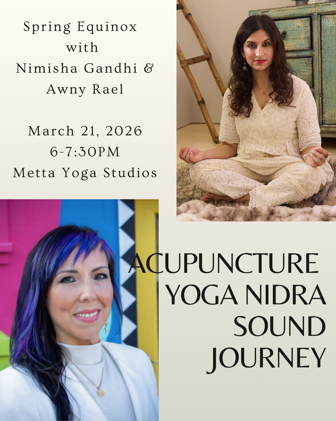 Spring Equinox Acupuncture and Yoga Nidra Sound Journey 