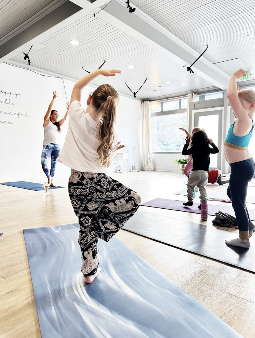 Fall/Winter Kinder &amp; 1st Grade Kids Yoga Class Series Corte Madera