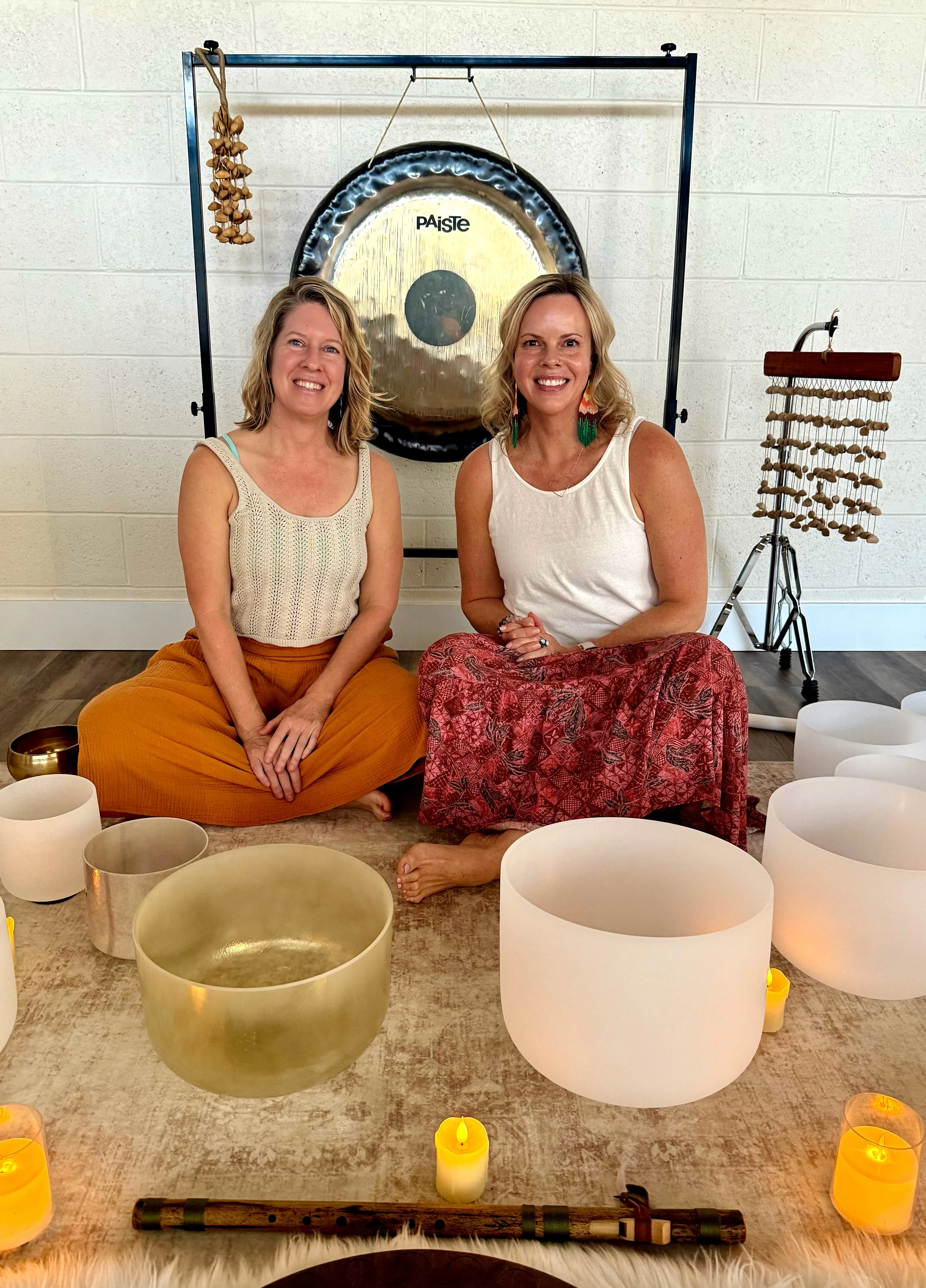 Candlelit Yin + Restore &amp; Sound Bath with Elizabeth Shelhart and Sarah Inclenrock