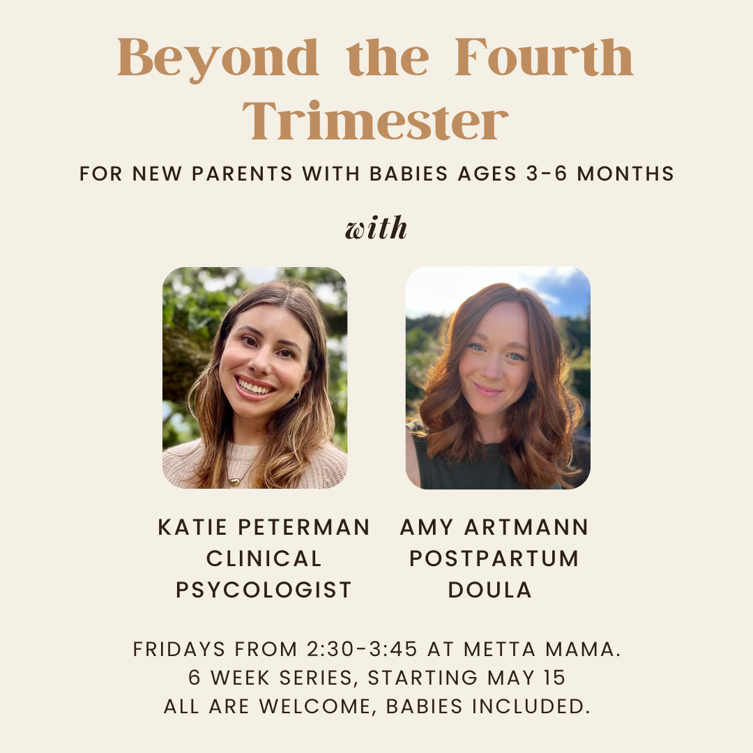 Beyond the 4th Trimester: Postpartum Support Group