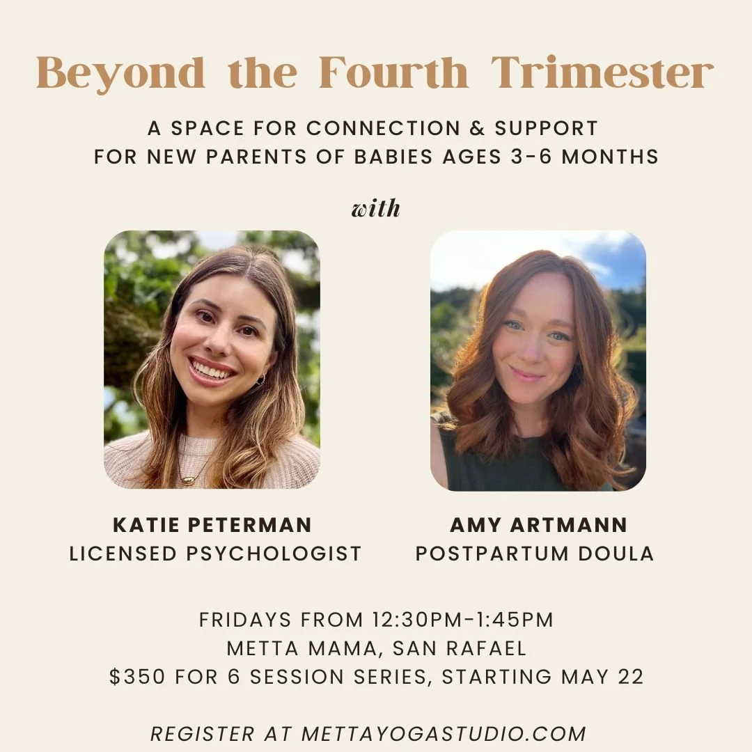Beyond the 4th Trimester: Postpartum Support Group