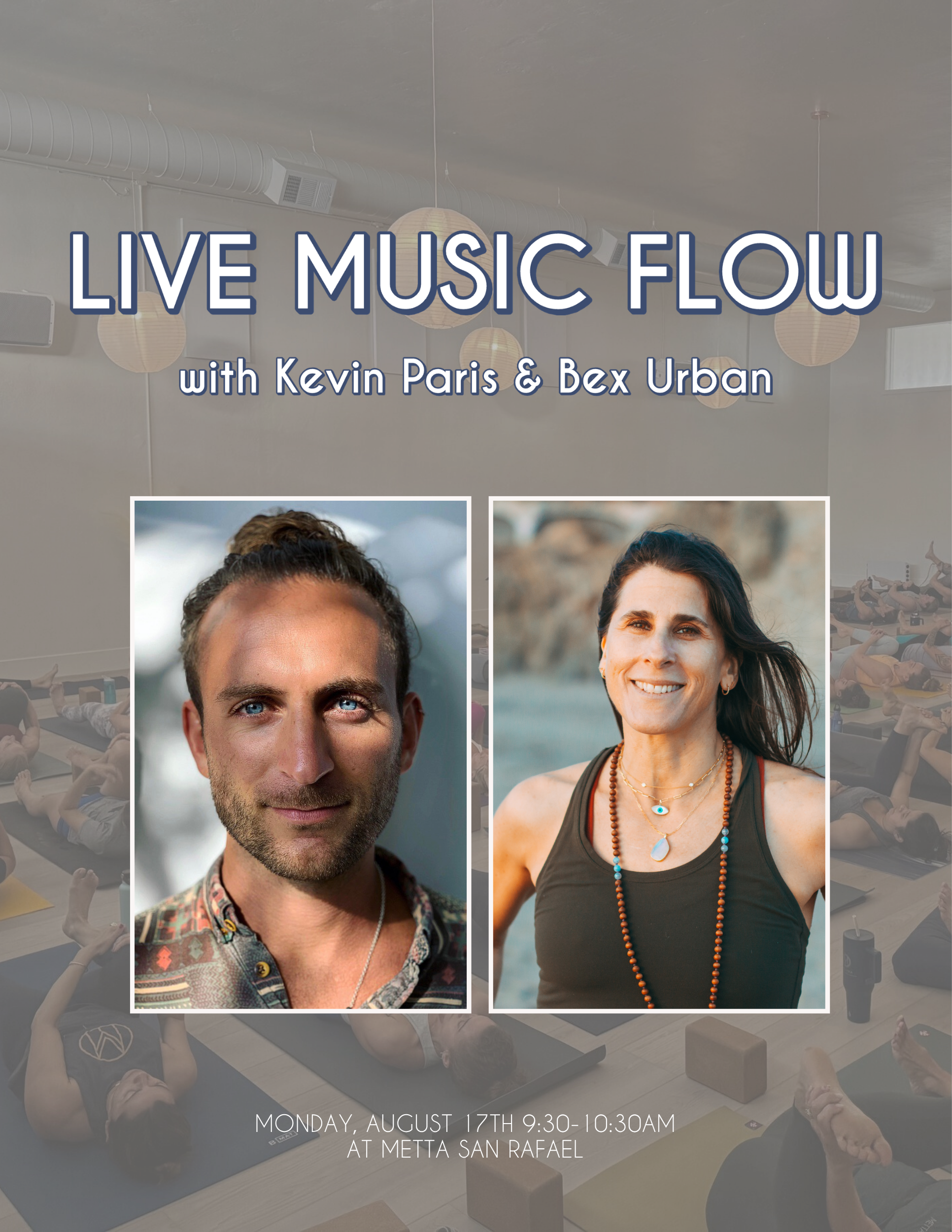 Live Music Flow with Kevin Paris and Bex Urban