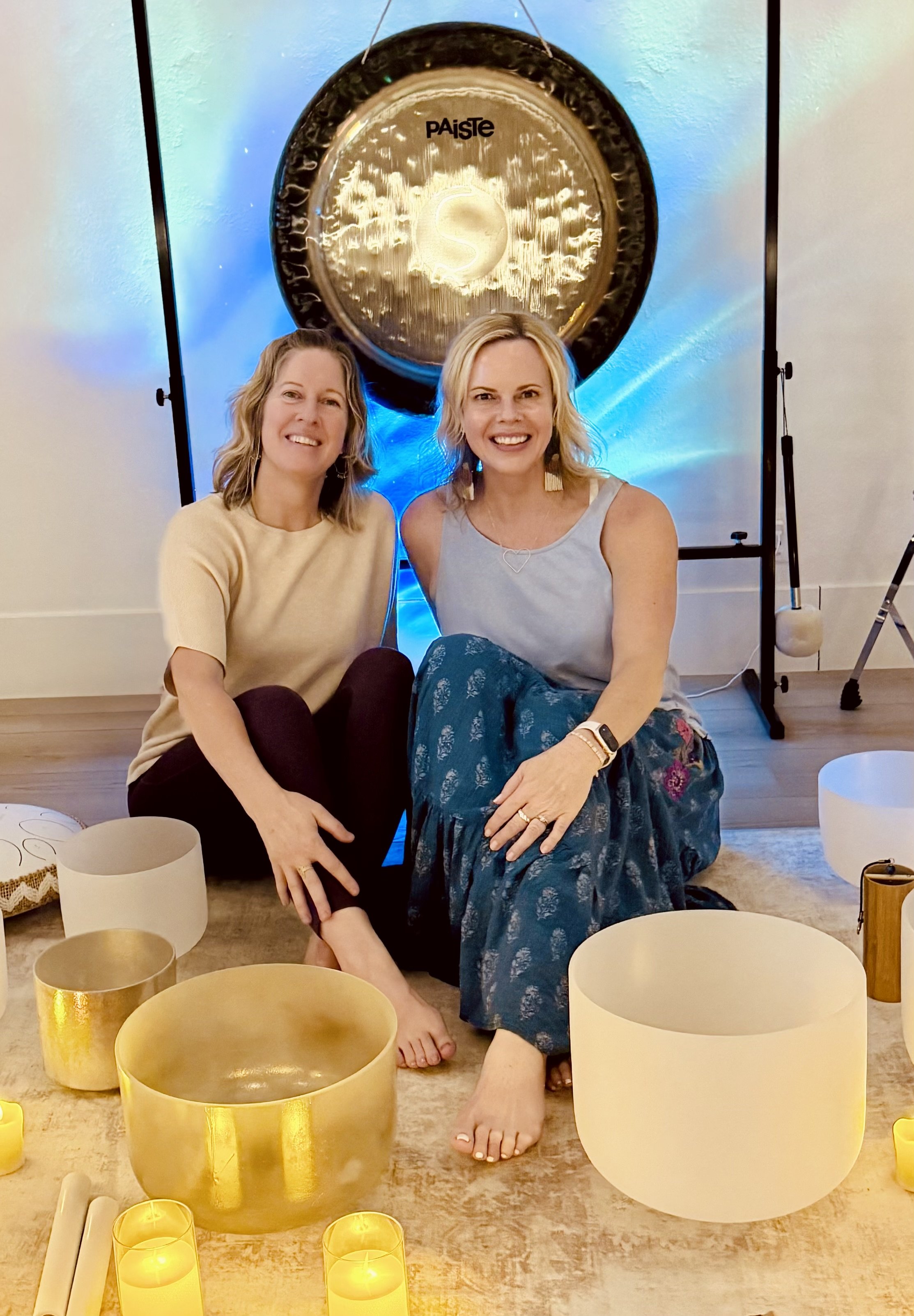 Candlelit Yin + Restore &amp; Sound Bath with Elizabeth Shelhart and Sara Inclenrock