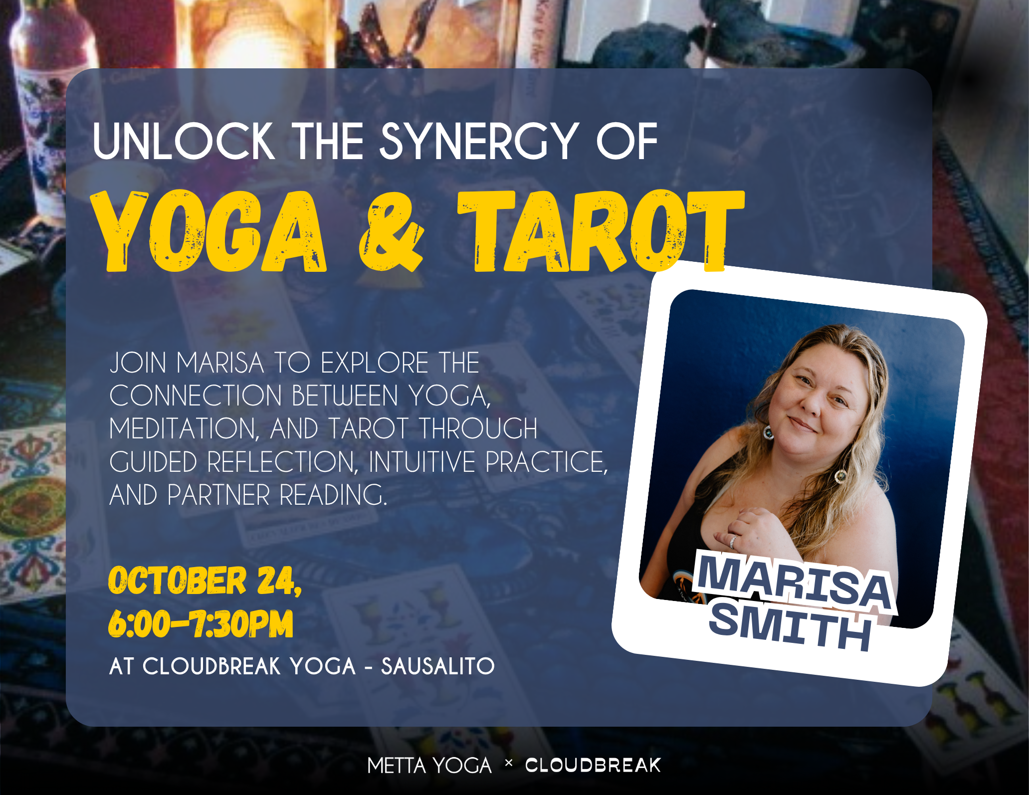 Unlock the Synergy of Yoga &amp; Tarot - Workshop with Marisa Smith